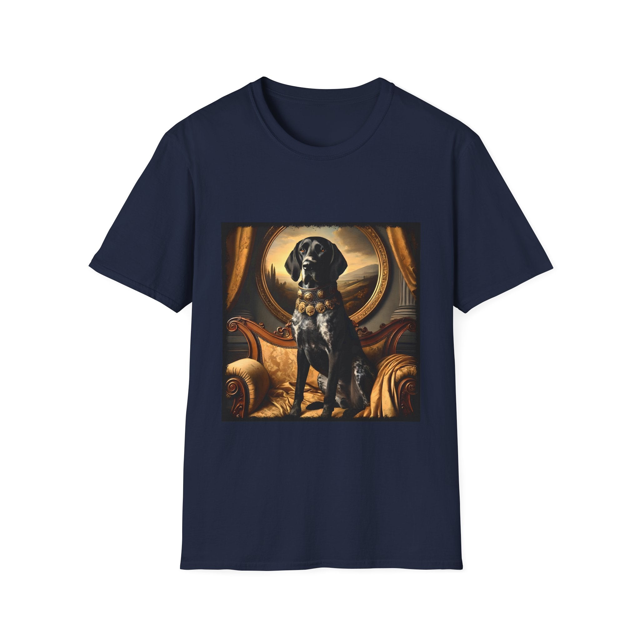 German Shorthaired Pointer Posh Prince  | Unisex Dog T-Shirt