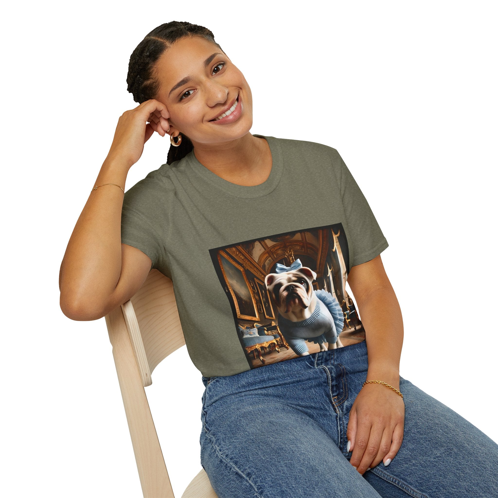 Bulldog Runway Rebel | Unisex Dog T-Shirt