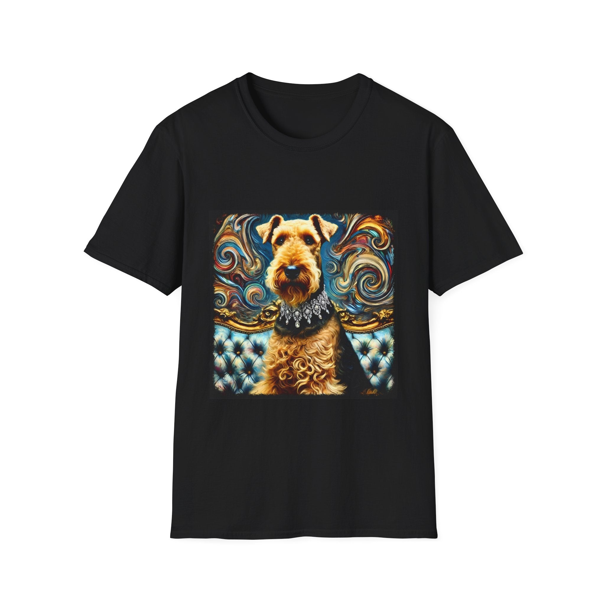 Airedale Terrier Shirt | Glam Swirl Dog Lover Tee
