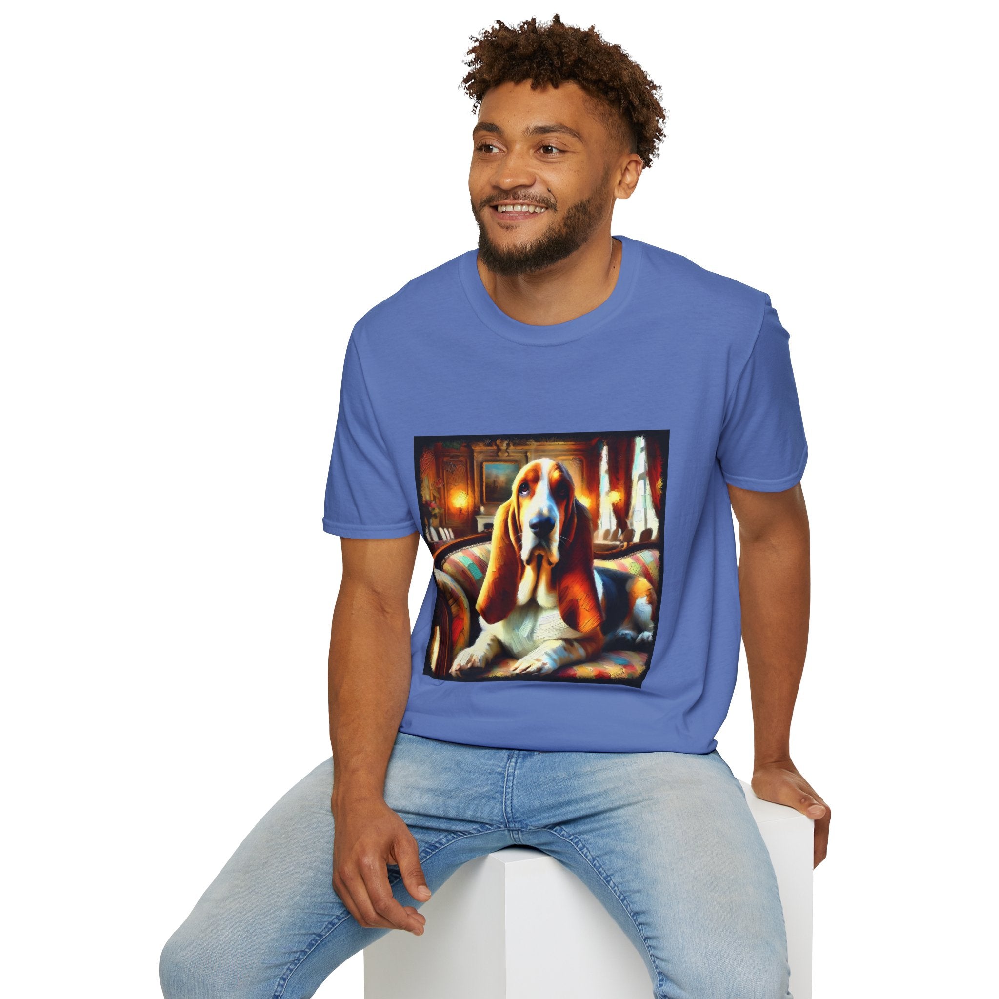 Basset Hound Warm Classic | Unisex Dog T-Shirt