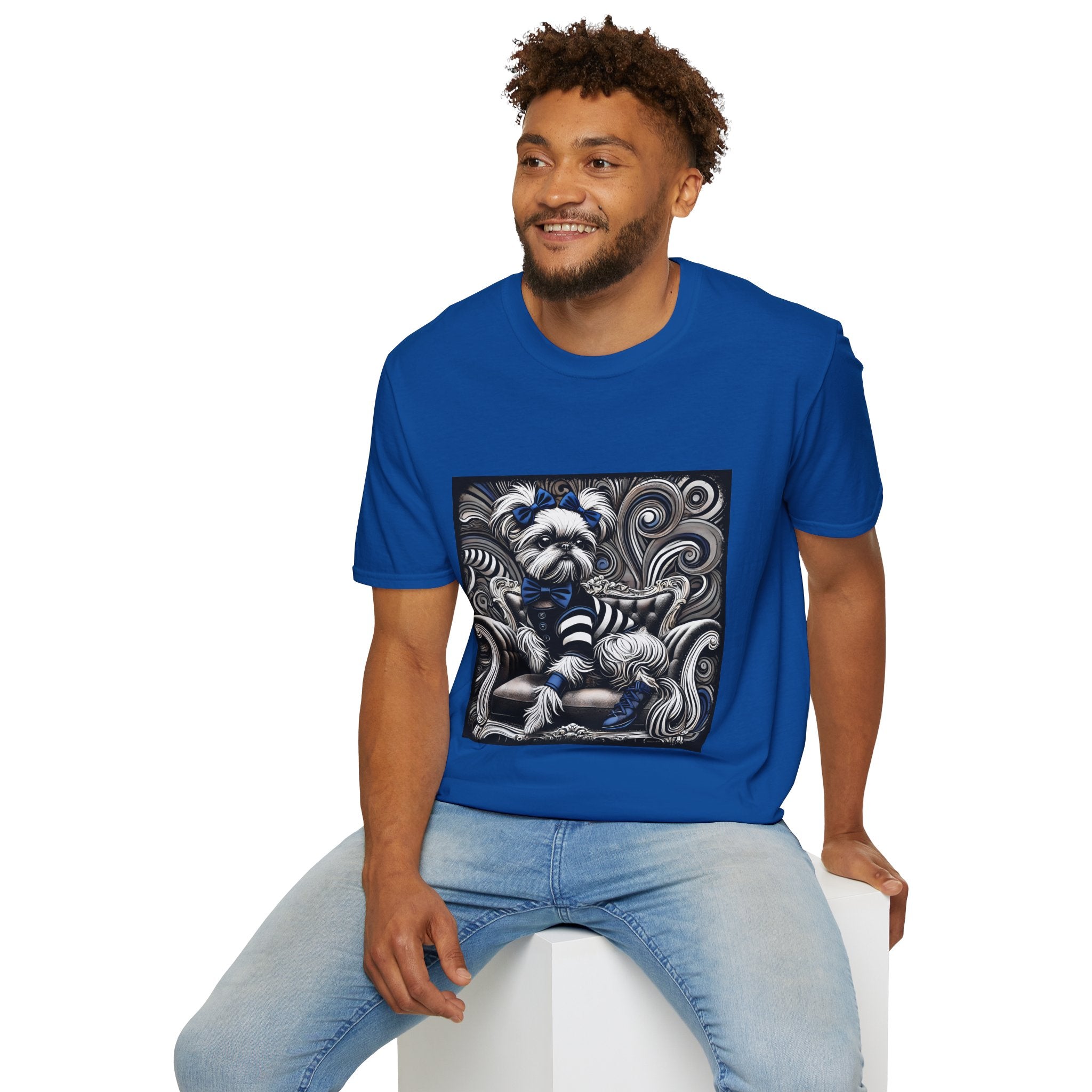 Brussels Griffon Bold Geometric | Unisex Dog T-Shirt