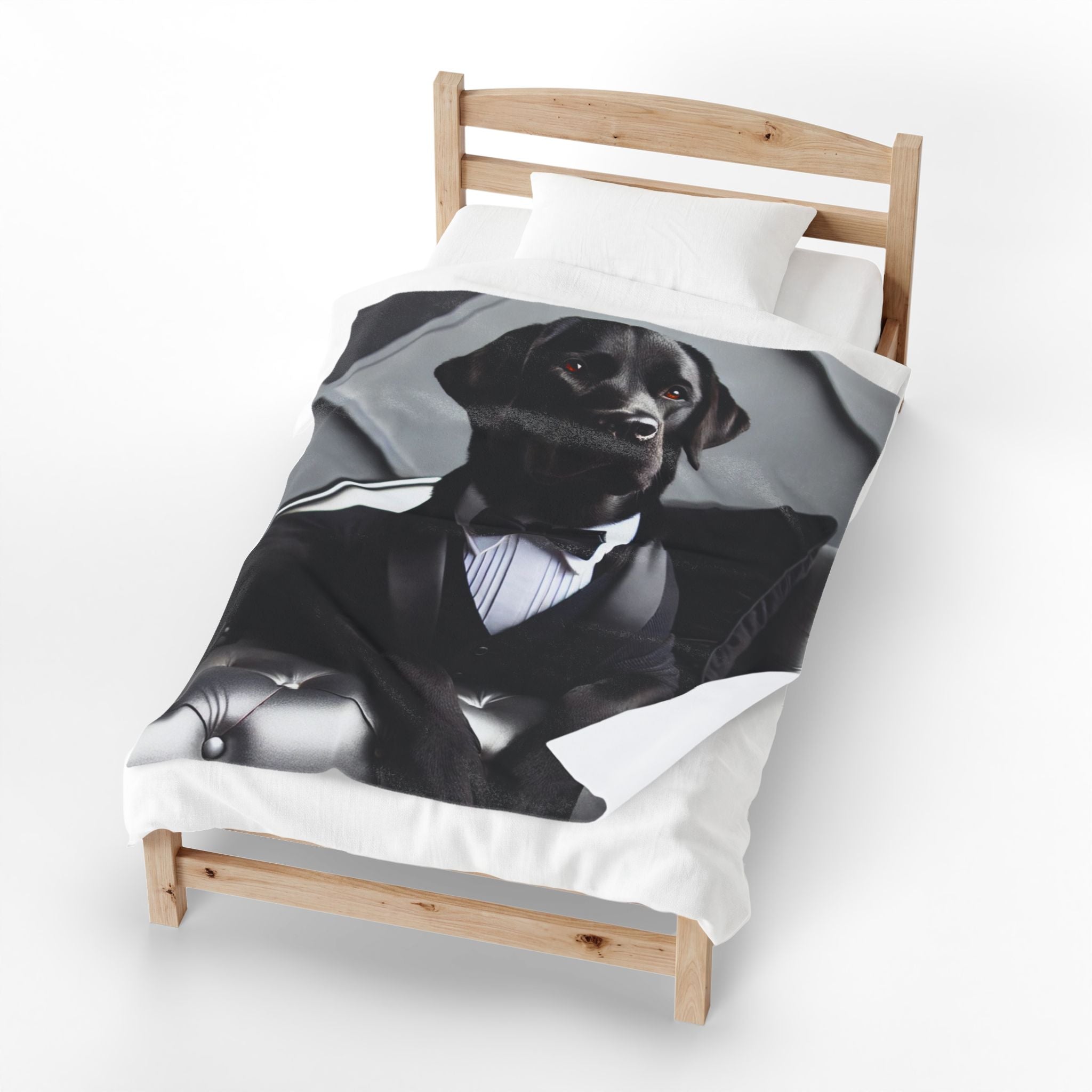 Labrador Retriever Blanket | Debonaire Dude Dog Lover Gift