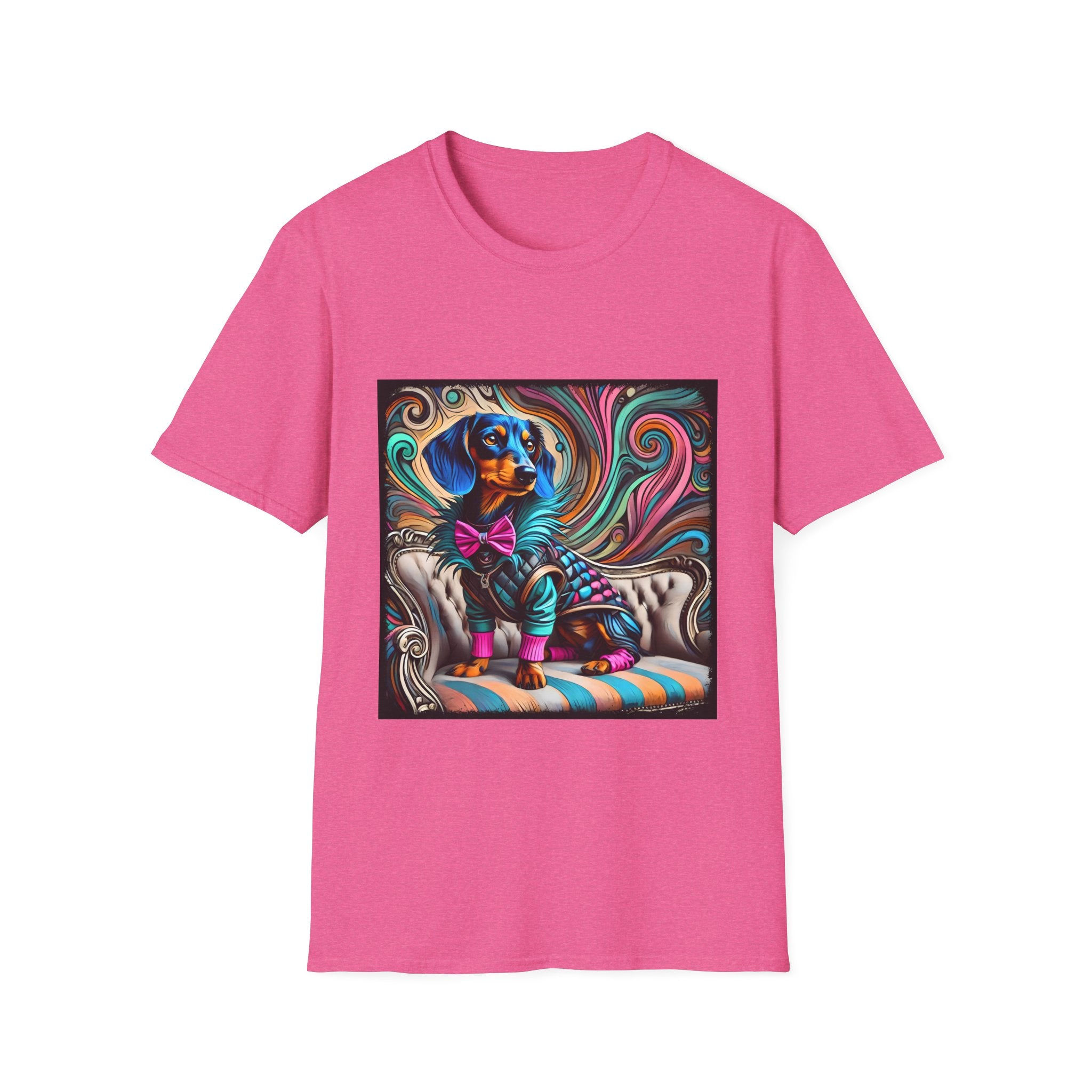 Dachshund Blue Rocker | Unisex Dog T-Shirt