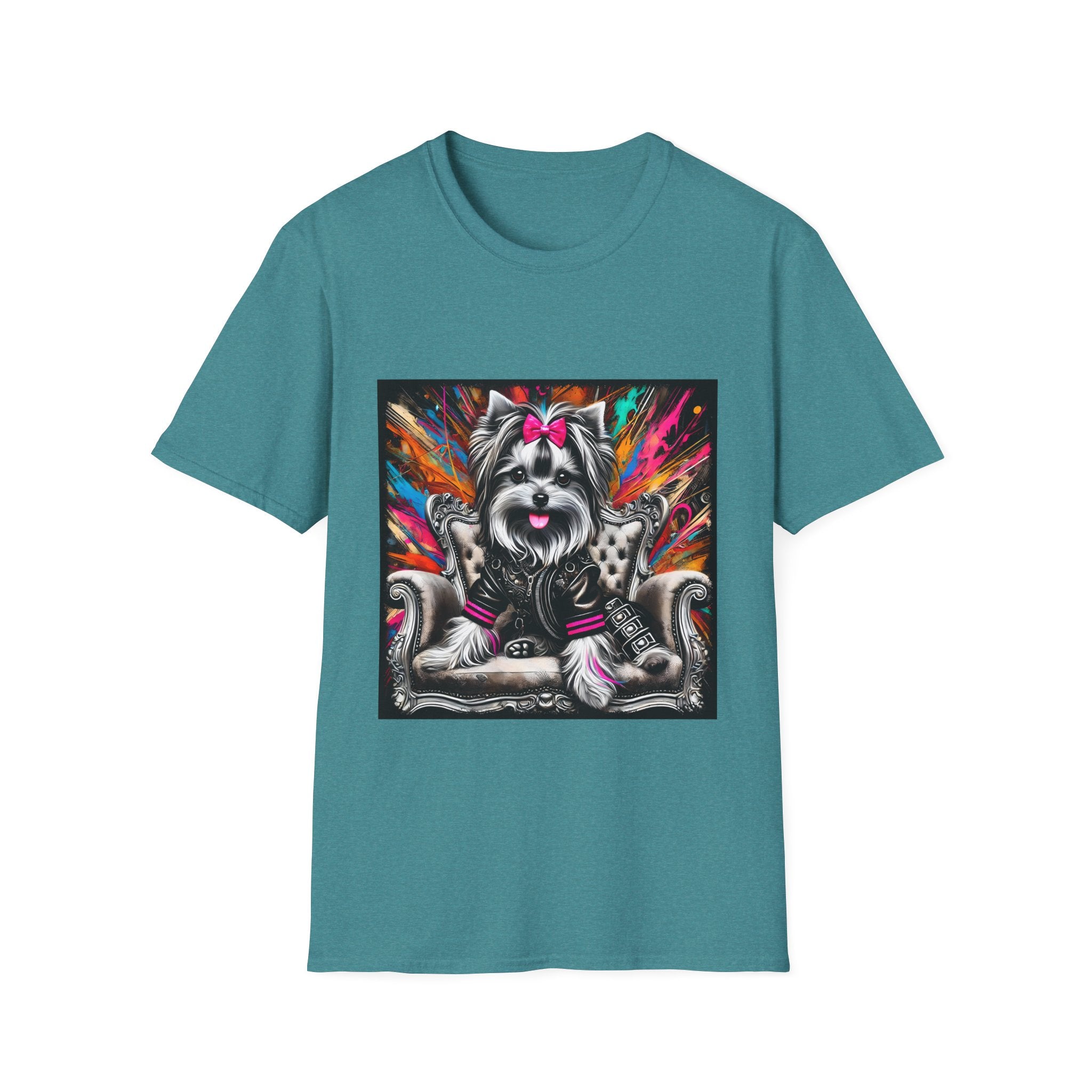 Yorkshire Terrier Bold Rocker  | Unisex Dog T-Shirt