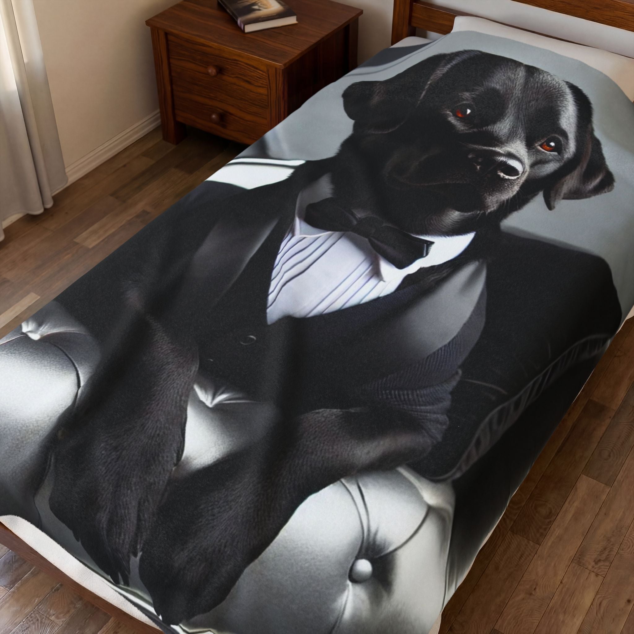 Labrador Retriever Blanket | Debonaire Dude Dog Lover Gift