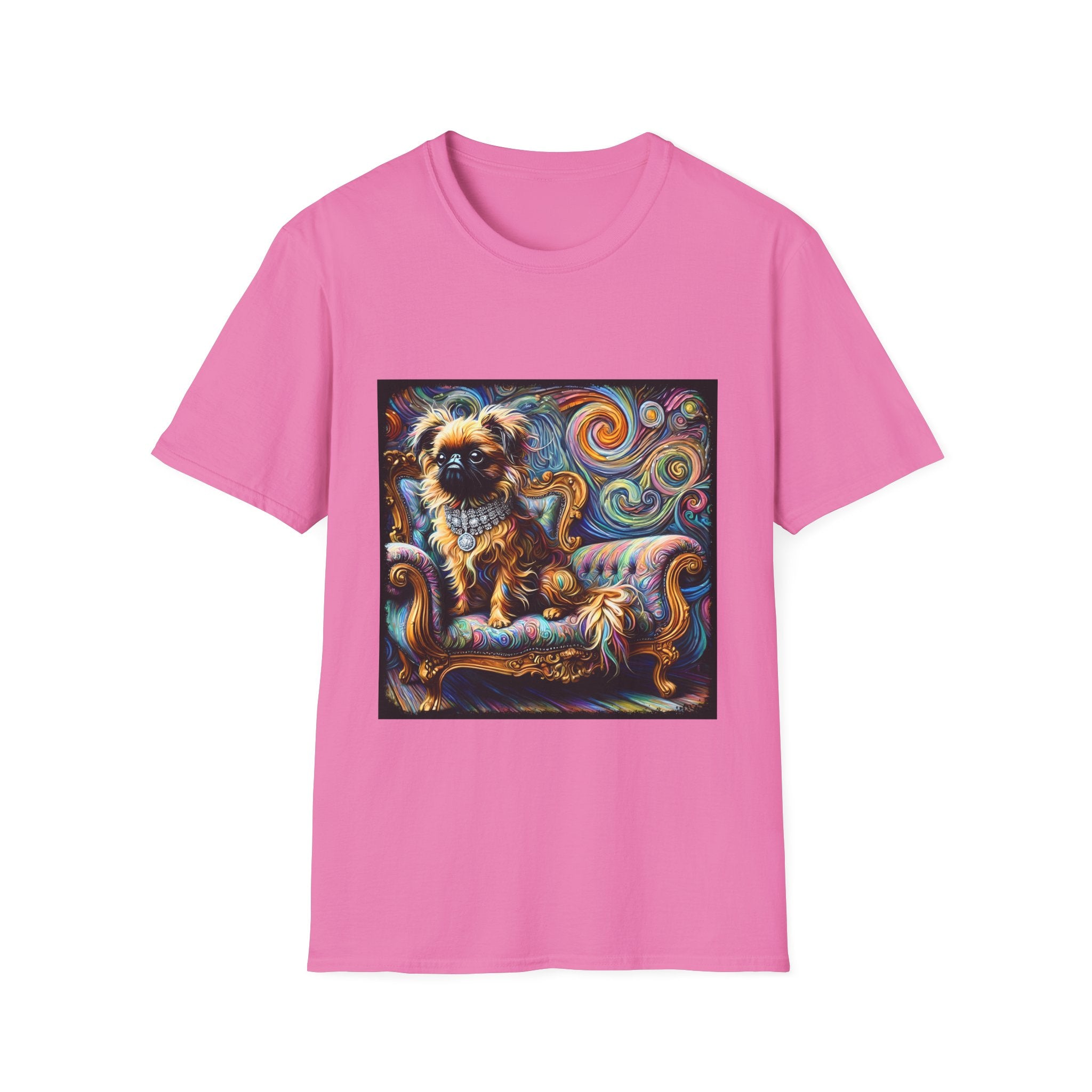 Brussels Griffon Diamond Swirl | Unisex Dog T-Shirt