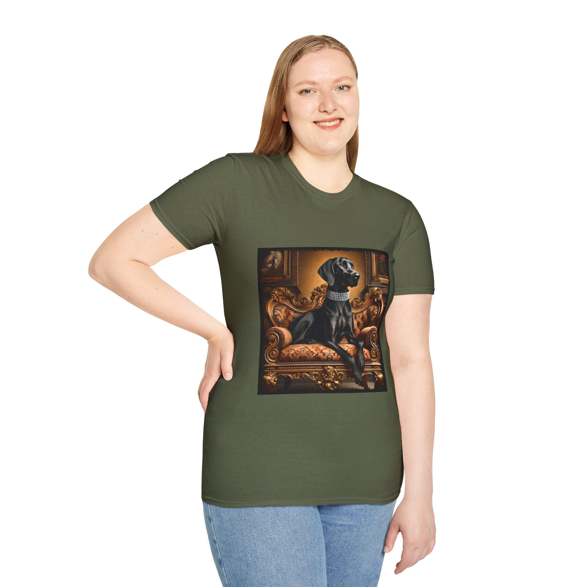 German Shorthaired Pointer Diamond Diva | Unisex Dog T-Shirt