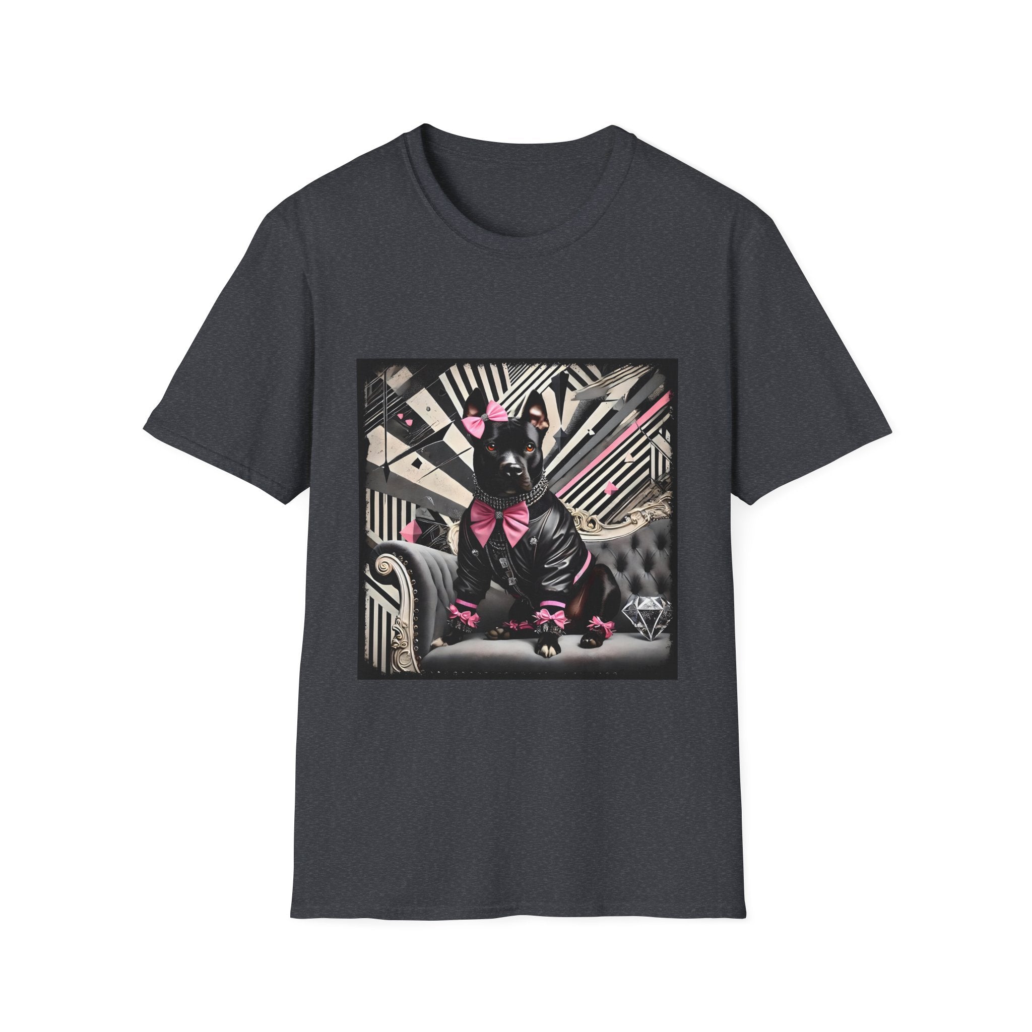 American Pit Bull Terrier Chic Rocker | Unisex Dog T-Shirt