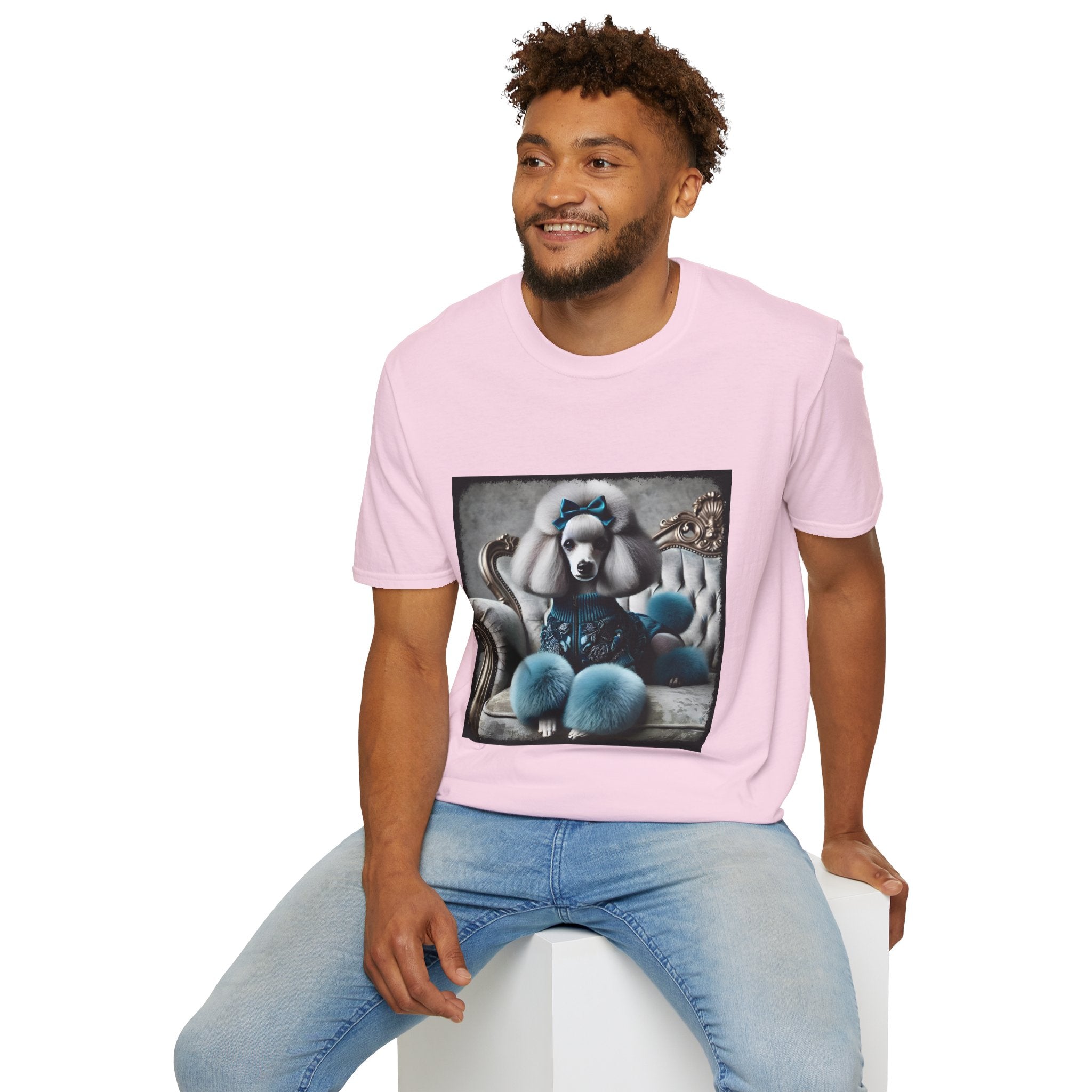 Poodle Bow Boss | Unisex Dog T-Shirt