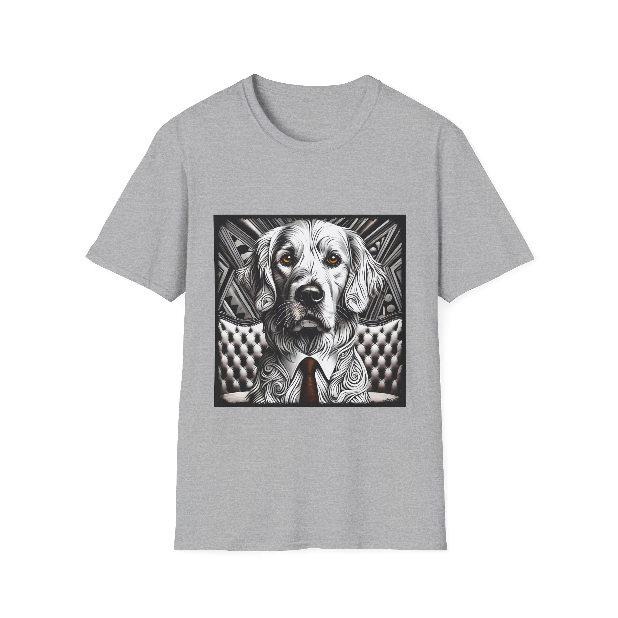Golden Retriever Shirt | B&W Bold Eyes Dog Lover Tee