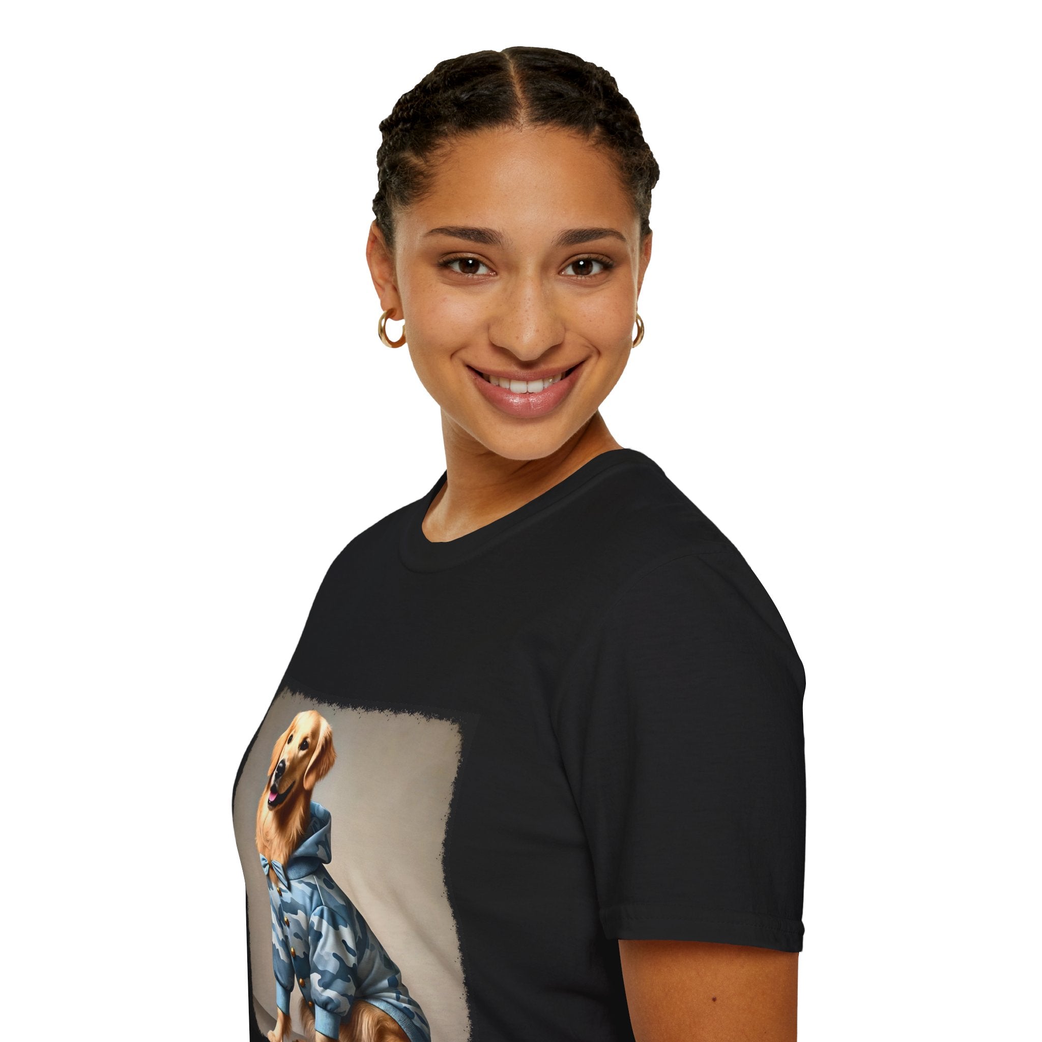 Golden Retriever Shirt | Blue Camo Cutie Dog Lover Tee