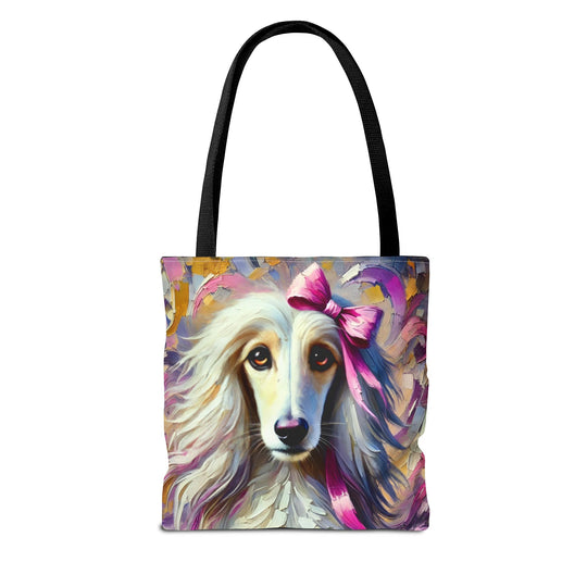 Afghan Hound Tote Bag Pure Classic Dog Lover Gift tote bag in black