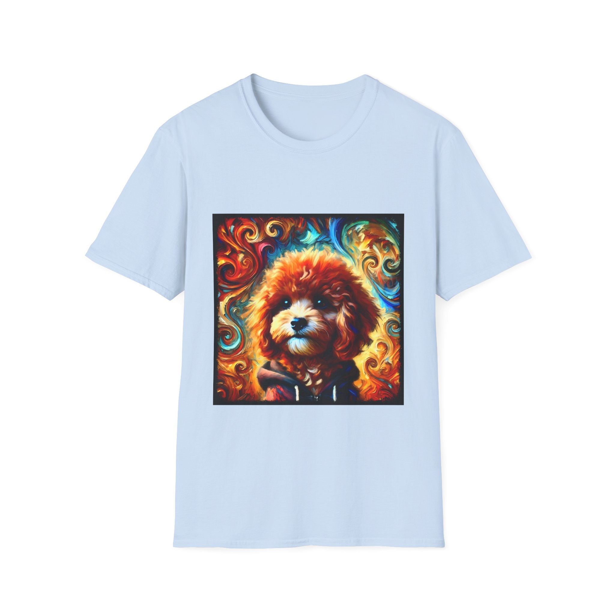 Poodle Multicolor Swirl | Unisex Dog T-Shirt