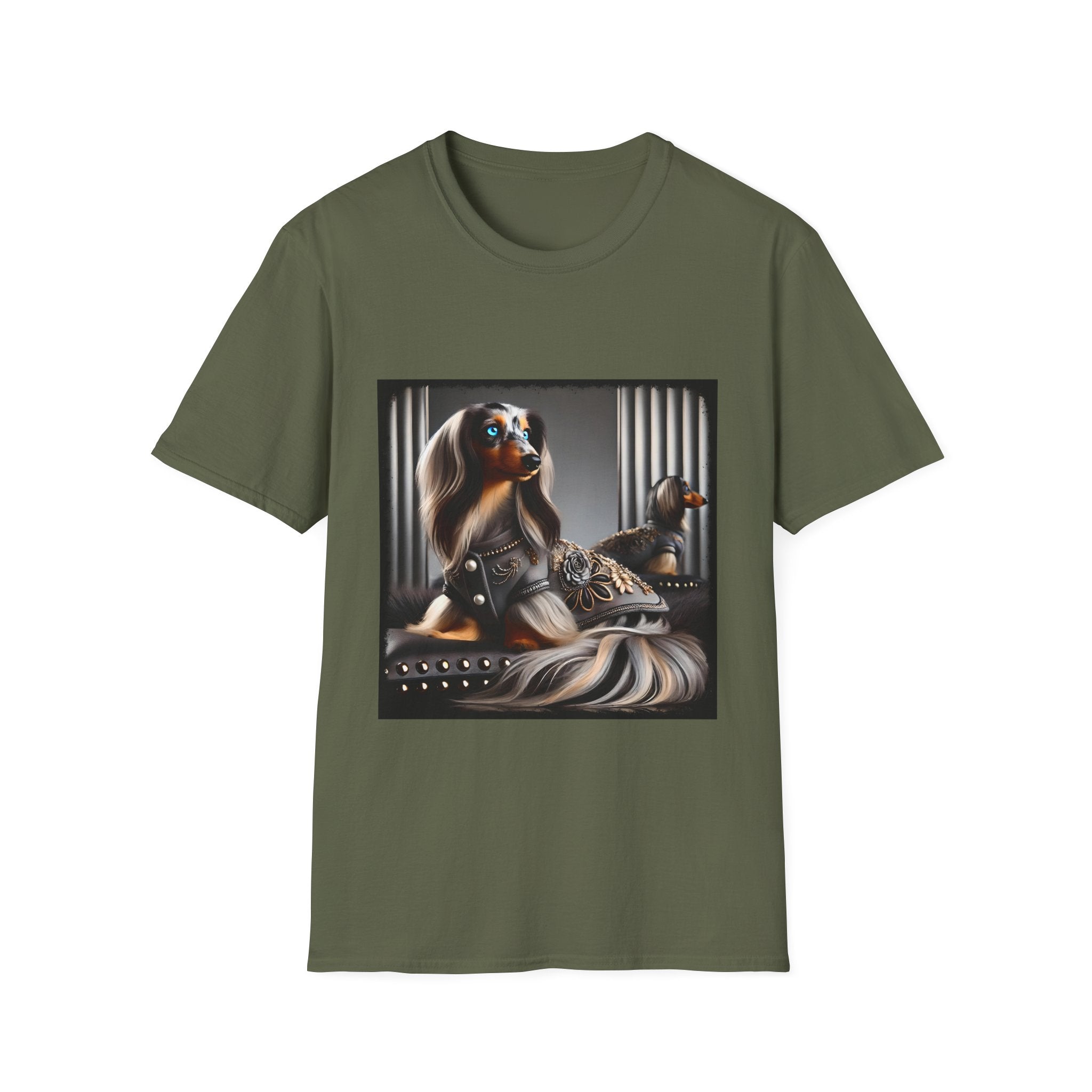 Dachshund Elegant Chic | Unisex Dog T-Shirt