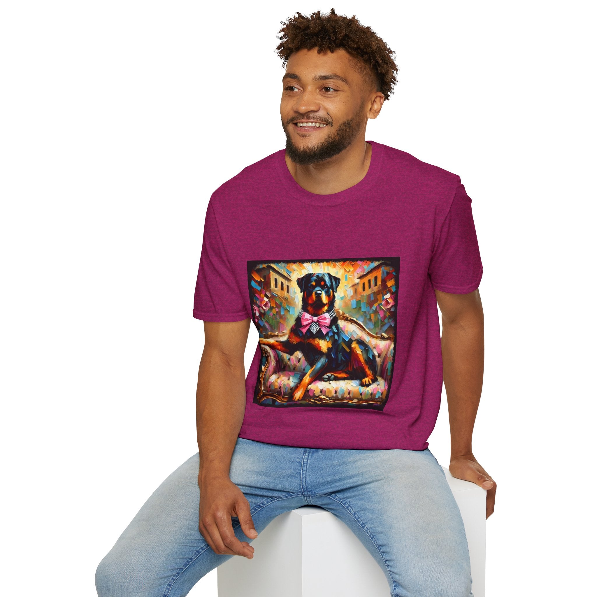 Rottweiler Diamond Princess Classic | Unisex Dog T-Shirt