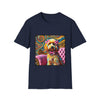 Goldendoodle Pink Diamond Bow Swirl  | Unisex Dog T-Shirt
