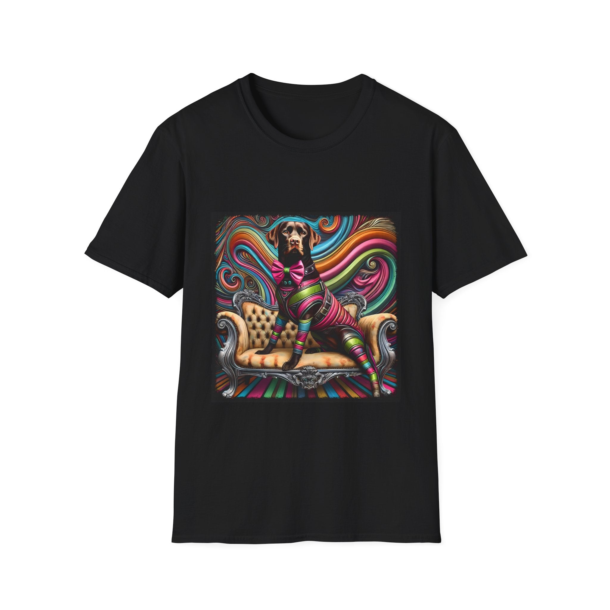Labrador Retriever Bold Rocker | Unisex Dog T-Shirt