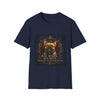 French Bulldog All Bark, No Bite, Just Snoring design dog lover unisex t-shirt in navy