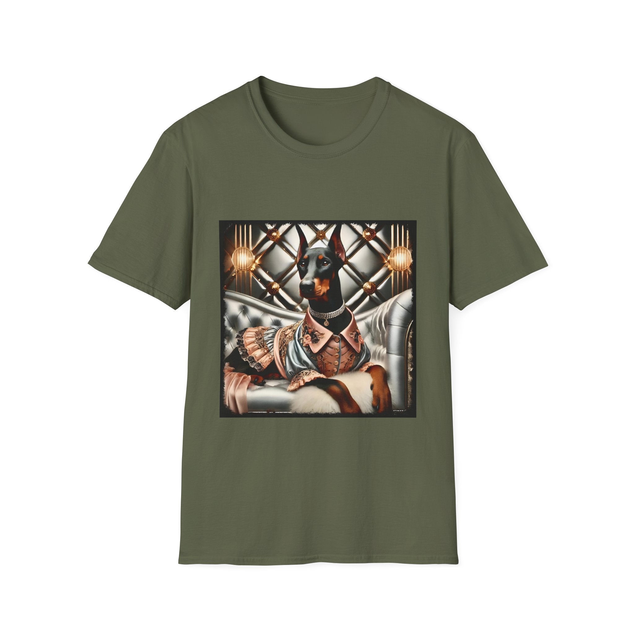 Doberman Pinscher Pawsch Pose | Unisex Dog T-Shirt