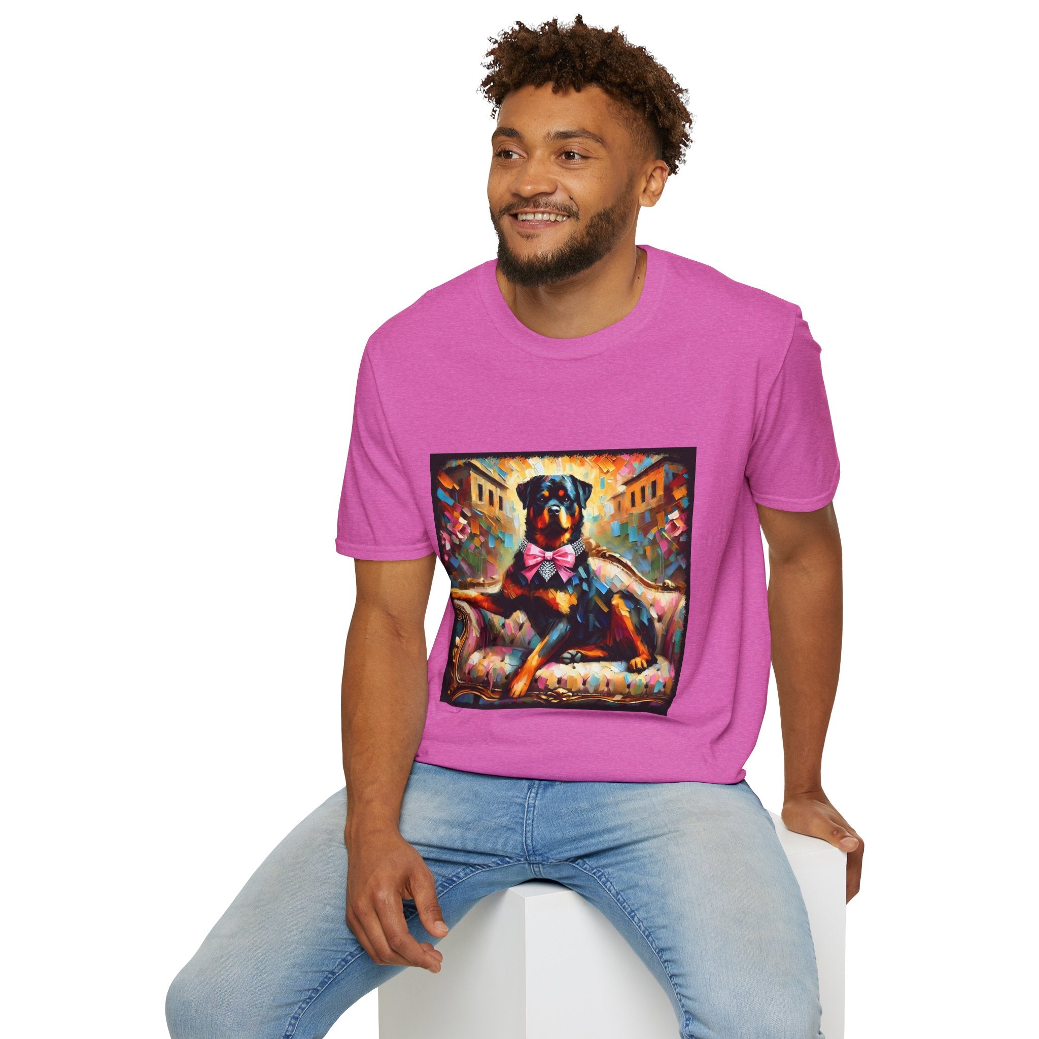 Rottweiler Diamond Princess Classic | Unisex Dog T-Shirt