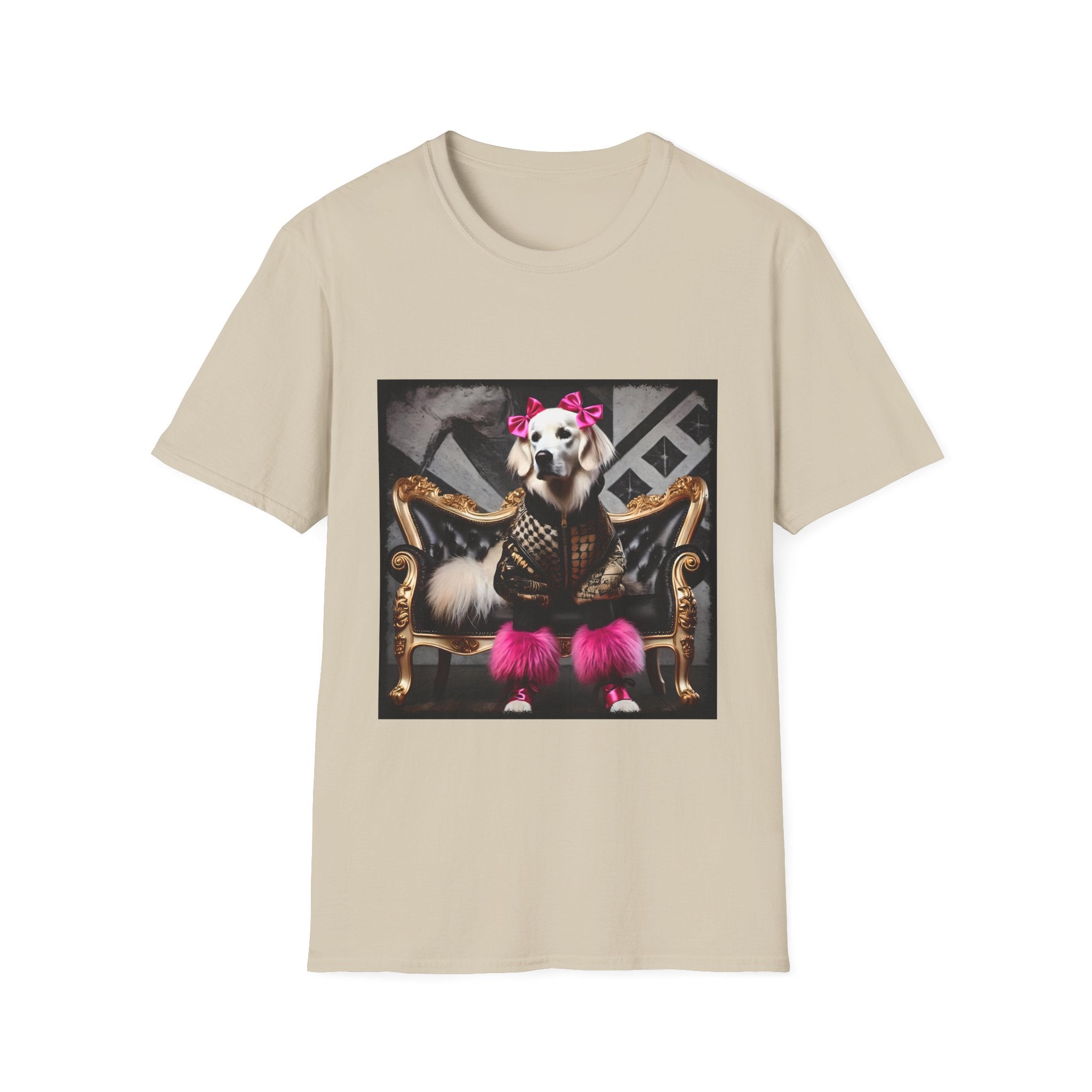 Golden Retriever Shirt | Chic Rocker Dog Lover Tee