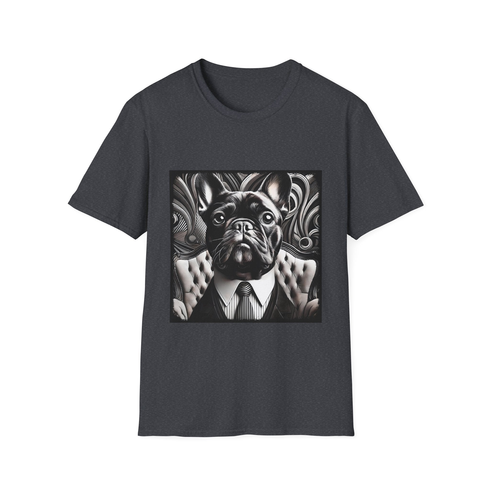 French Bulldog Shirt | B&W Gentleman Dog Lover Tee