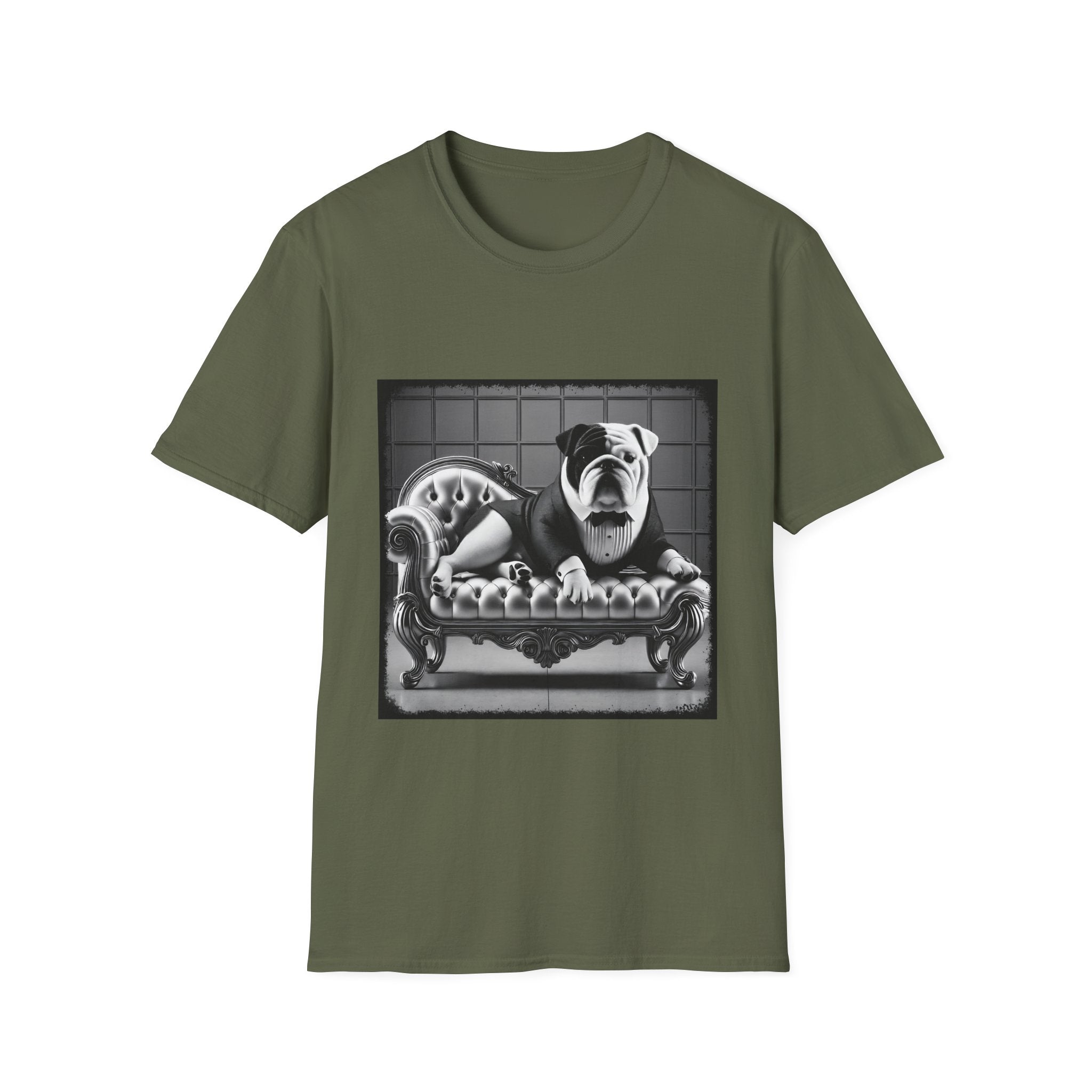 Bulldog Shirt | B&W Boss Dog Lover Tee