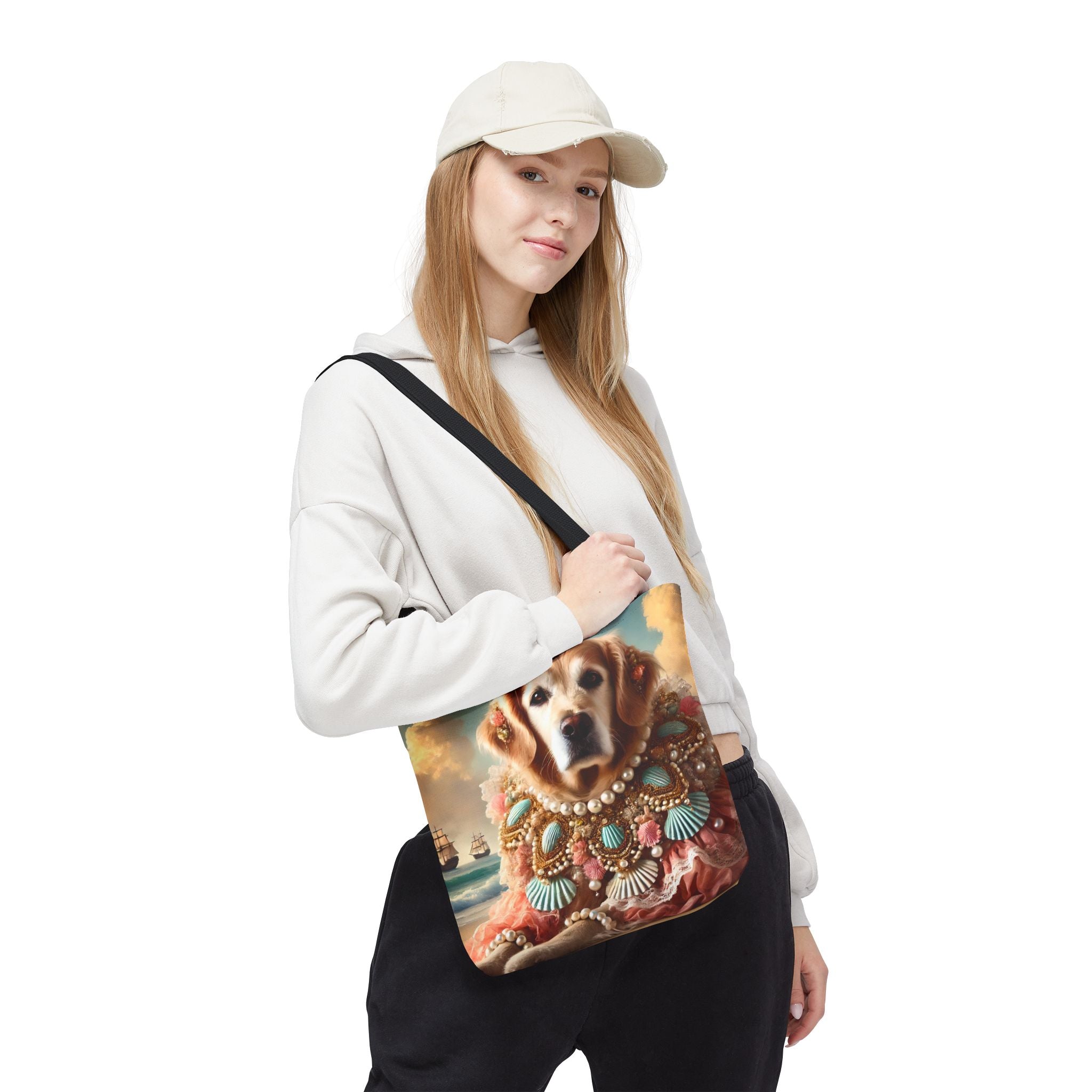 Golden Retriever Tote Bag | Beach Beauty Dog Lover Gift