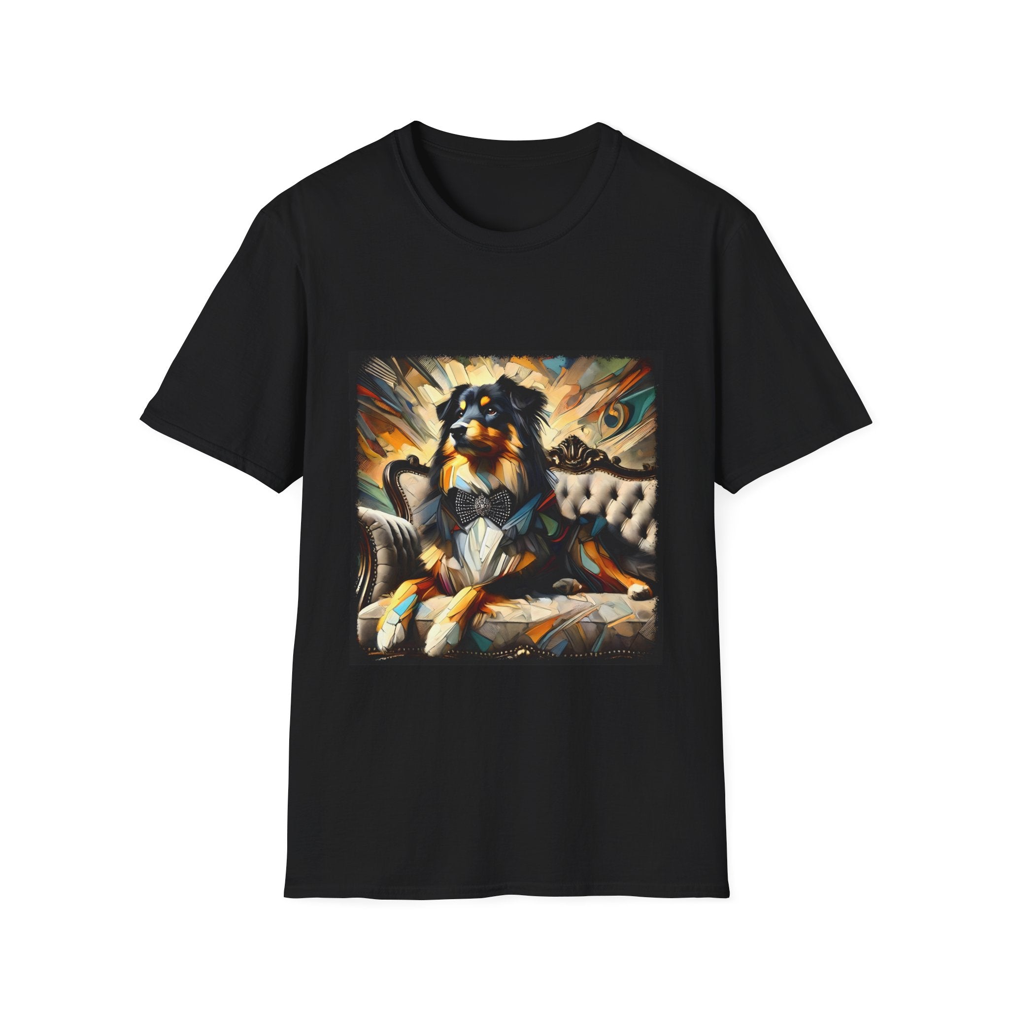 Miniature American Shepherd Bowtie Classic |  Unisex Dog T-Shirt