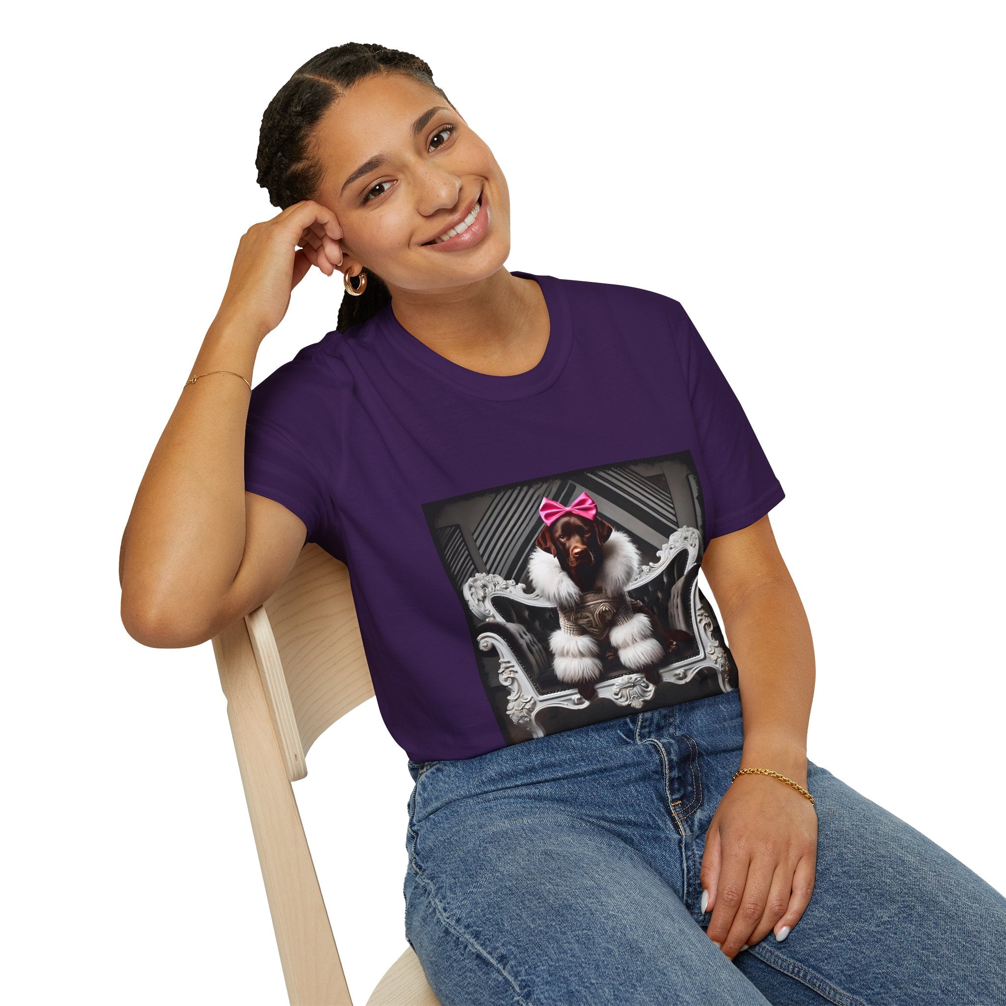 Labrador Retriever Chic Rocker | Unisex Dog T-Shirt