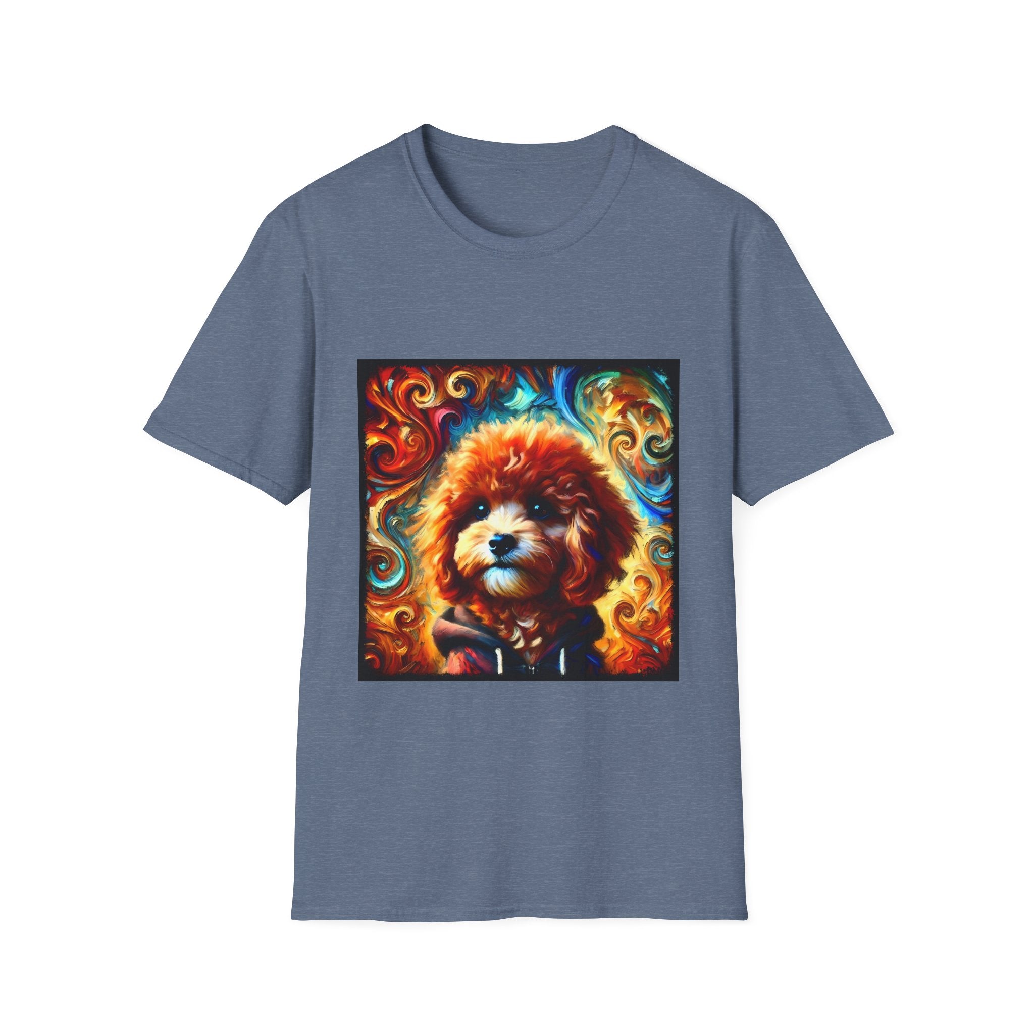 Poodle Multicolor Swirl | Unisex Dog T-Shirt