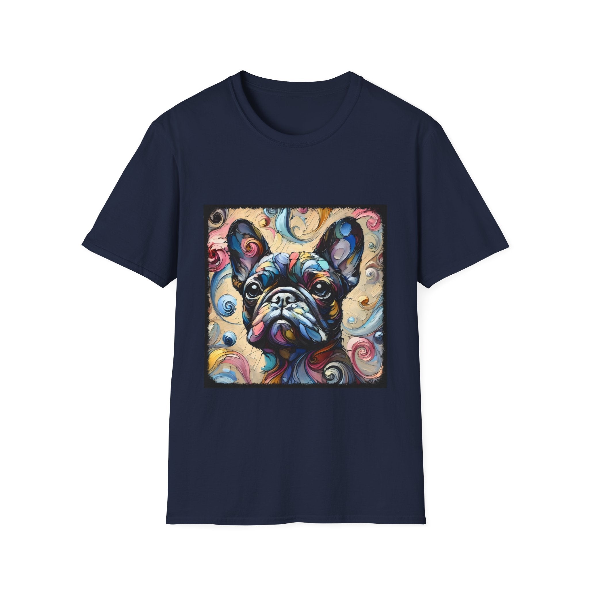 French Bulldog Shirt | Pastel Swirl Dog Lover Tee