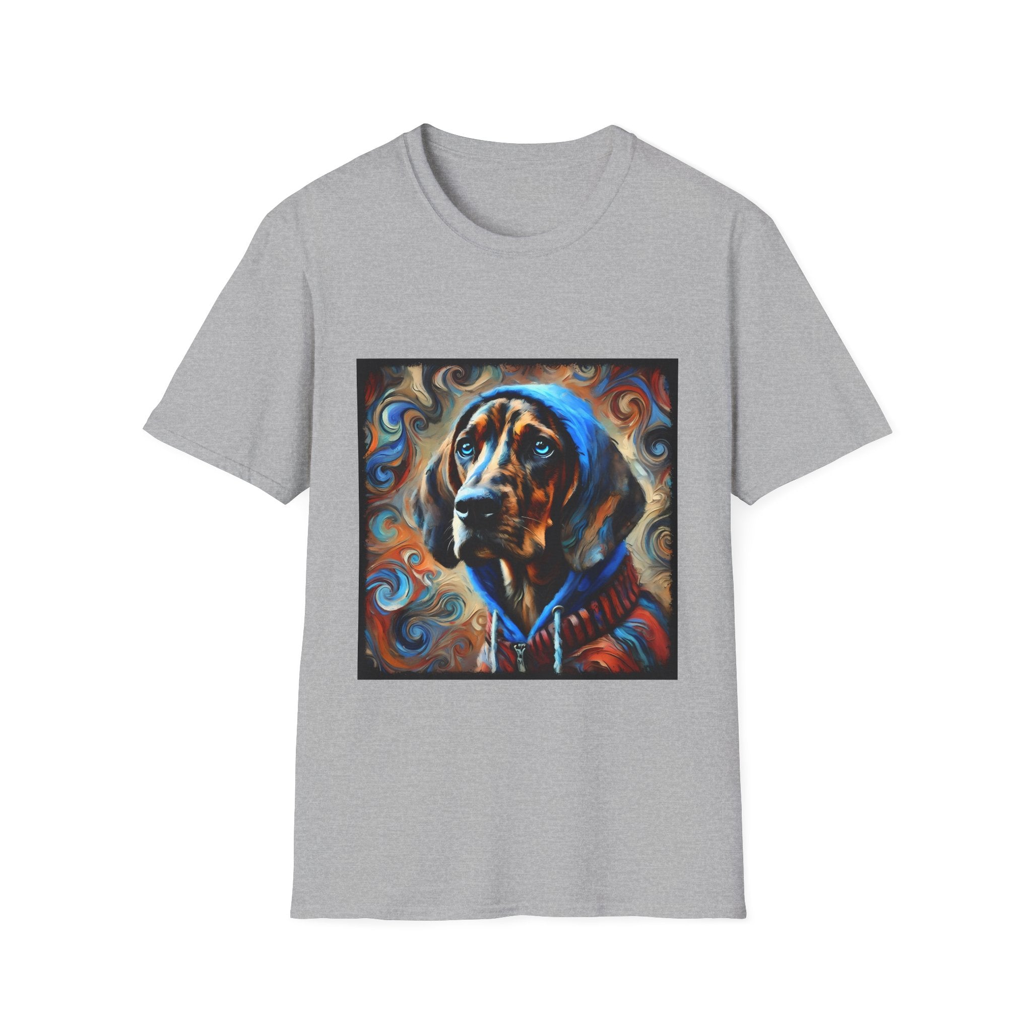 Coonhound Hoodie Swirl | Unisex Dog T-Shirt