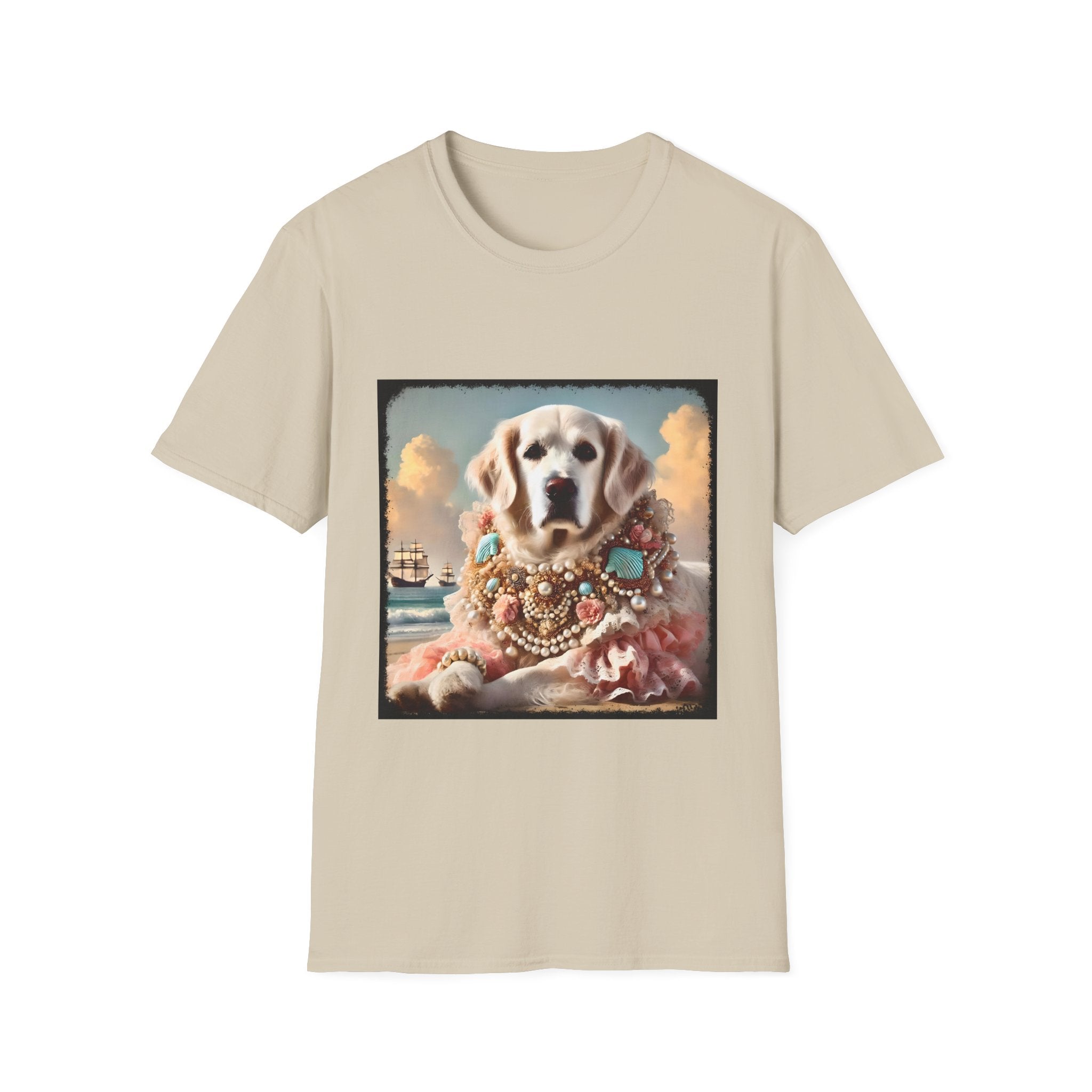 Golden Retriever Shirt | Beach Beauty Dog Lover Tee
