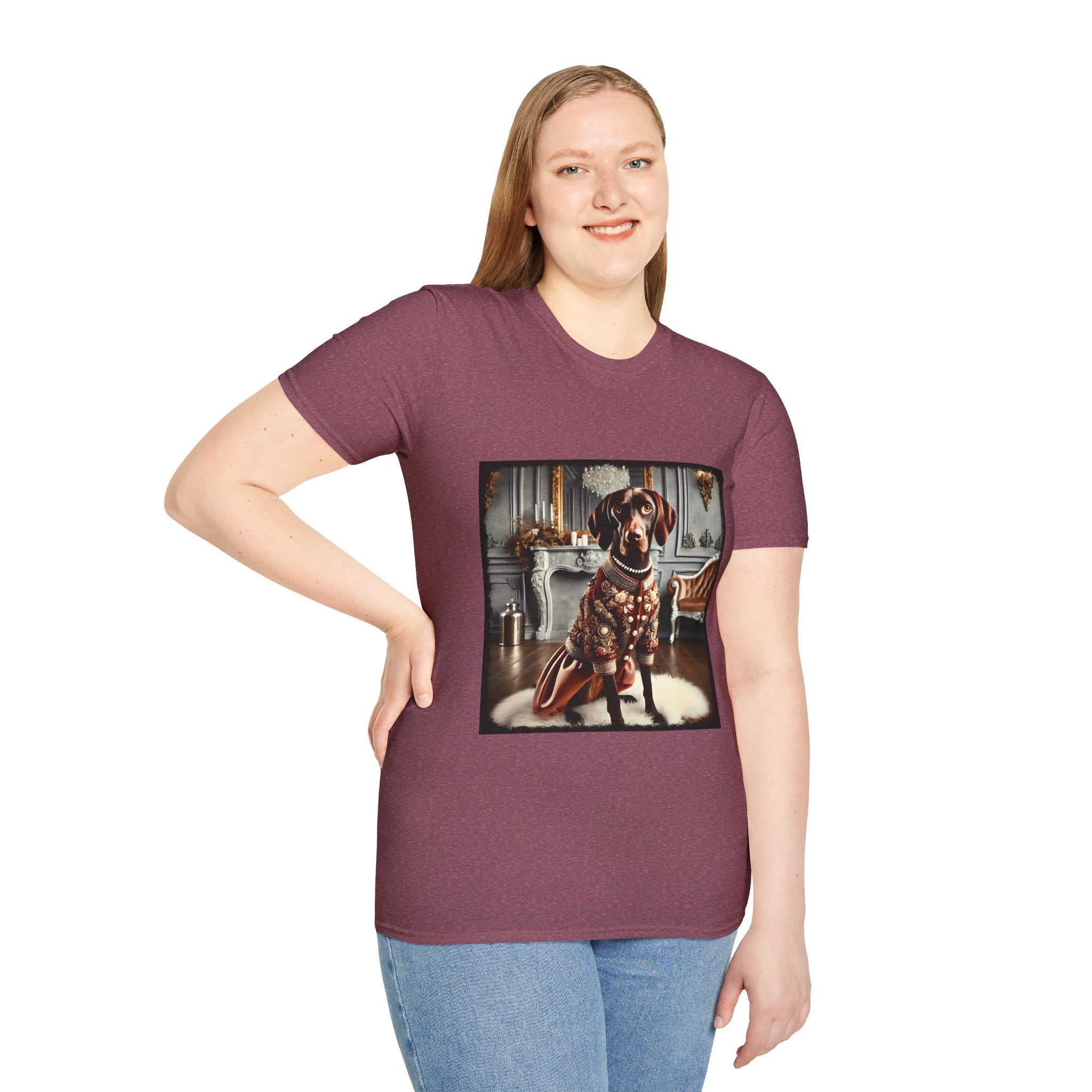 German Shorthaired Pointer Haute Hound | Unisex Dog T-Shirt