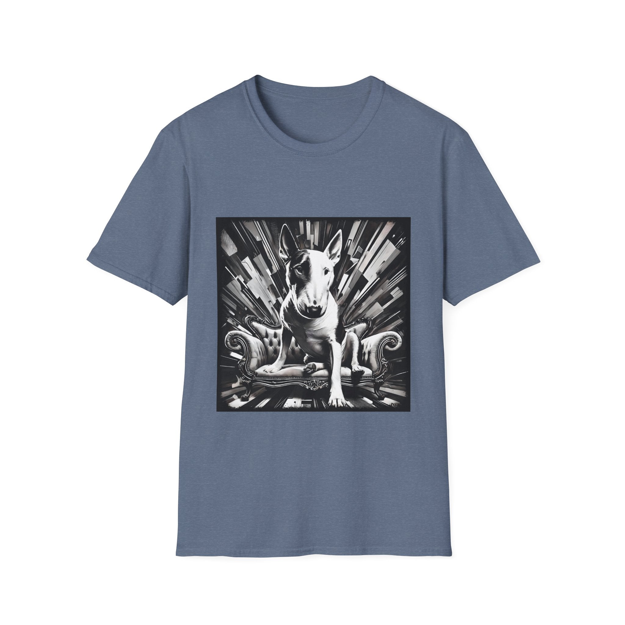 Bull Terrier B&W Bold | Unisex Dog T-Shirt
