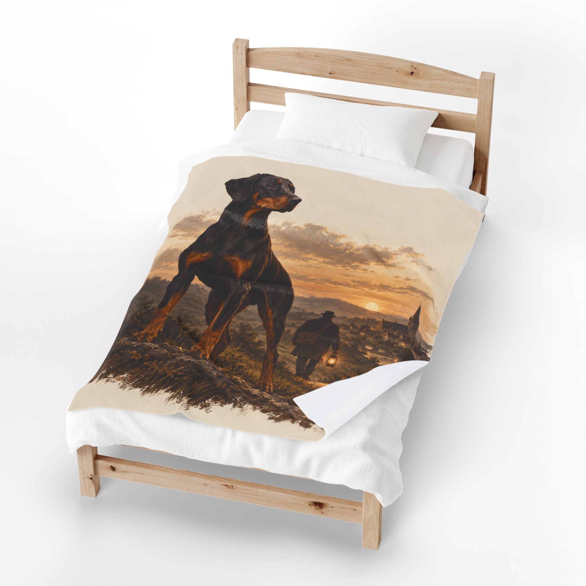Doberman Pinscher Blanket | Guardian Origins Dog Lover Gift