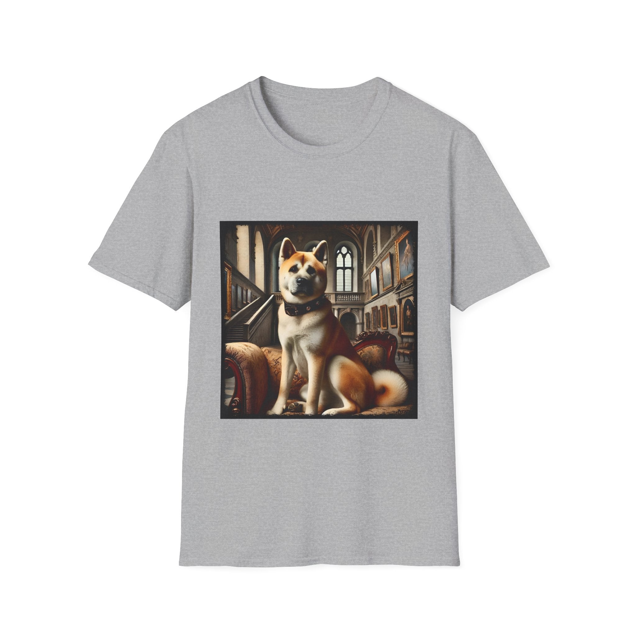 Akita Shirt | Old Money Dog Lover Tee