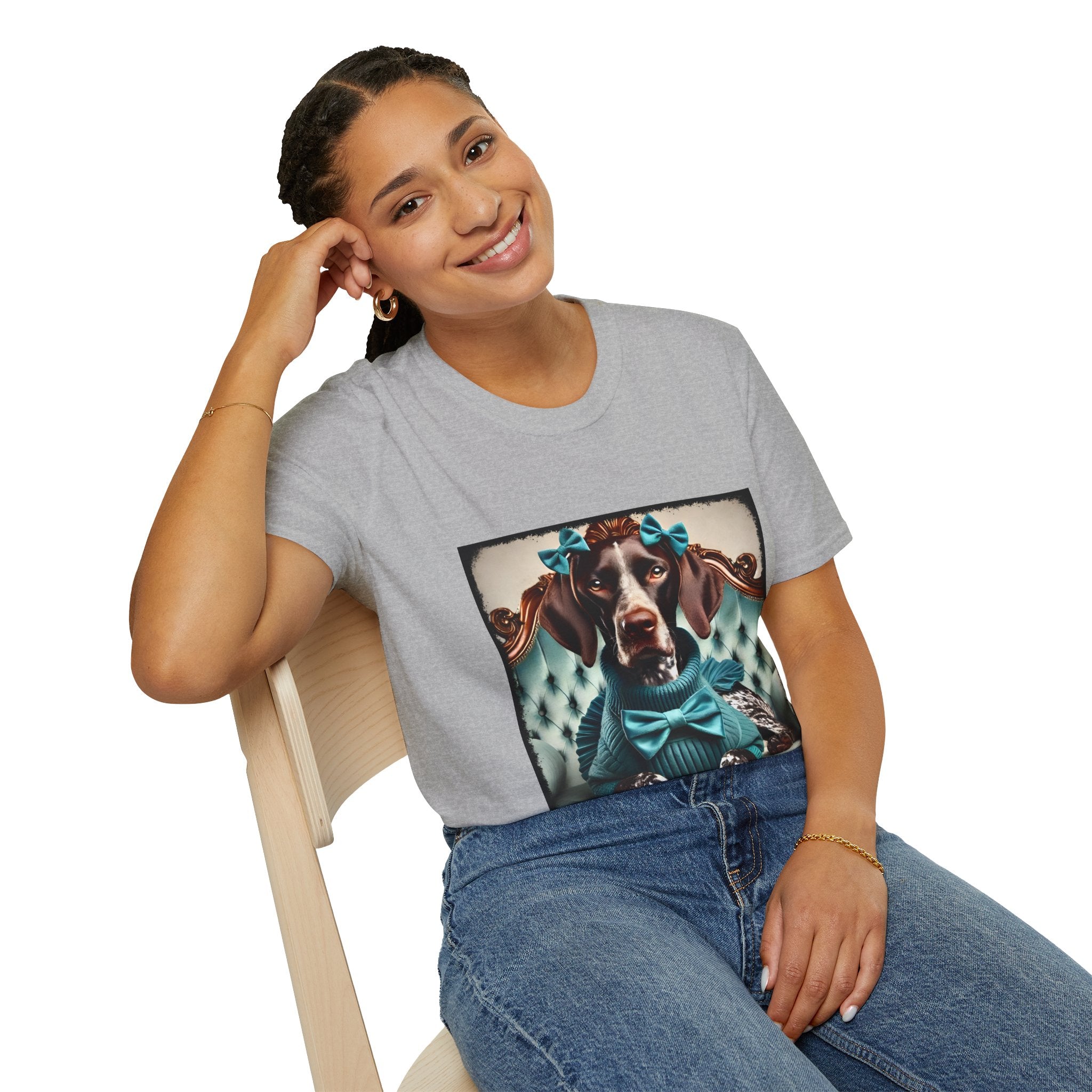 German Shorthaired Pointer Pawsh Icon | Unisex Dog T-Shirt