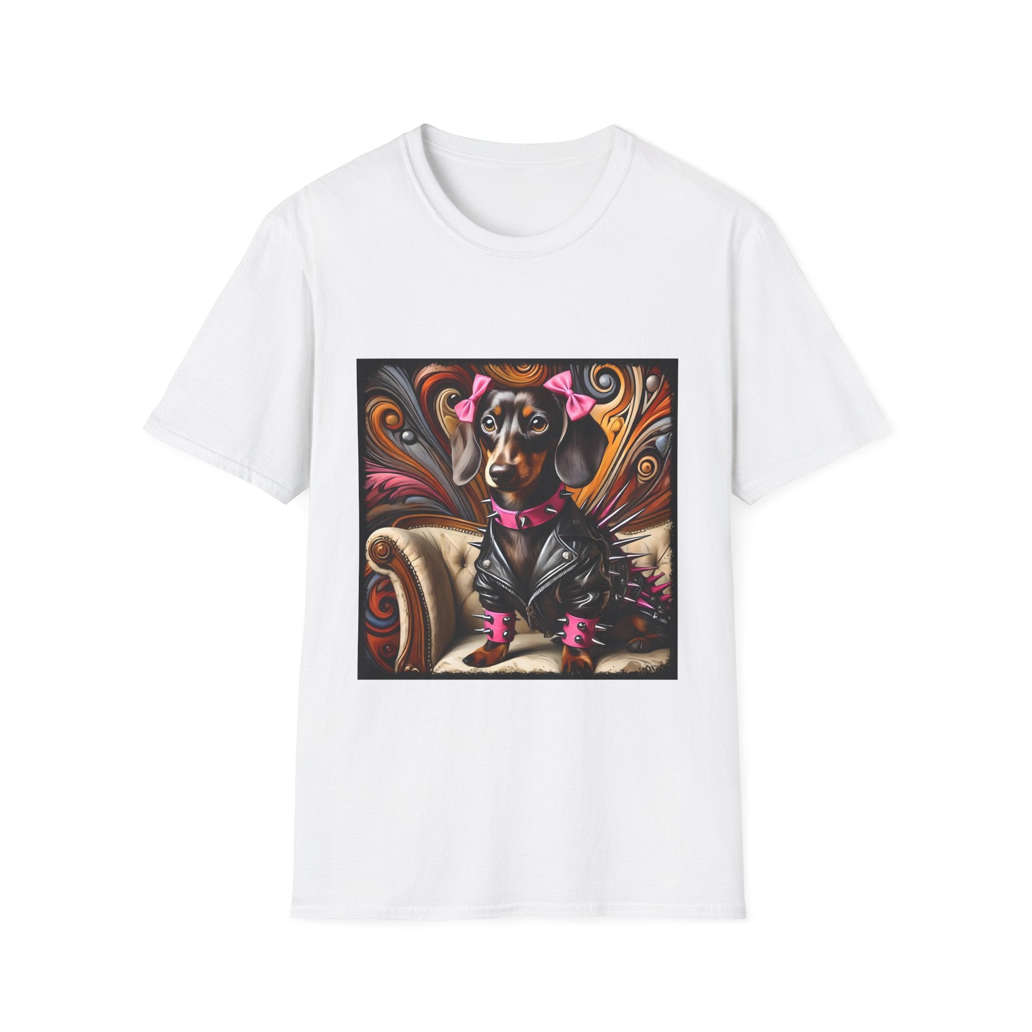 Dachshund Edgy Rocker | Unisex Dog T-Shirt