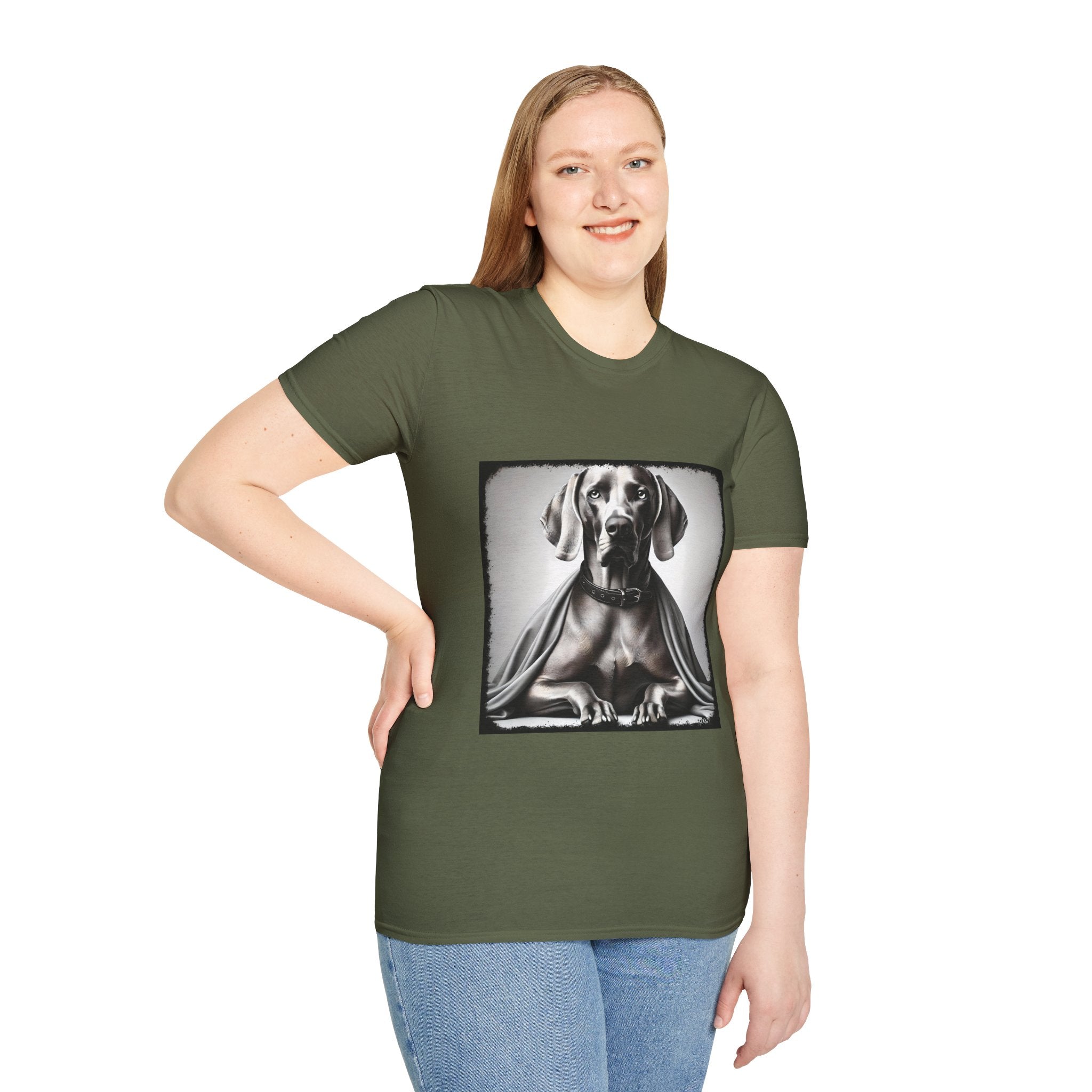 Weimaraner Portrait Classic | Unisex Dog T-Shirt