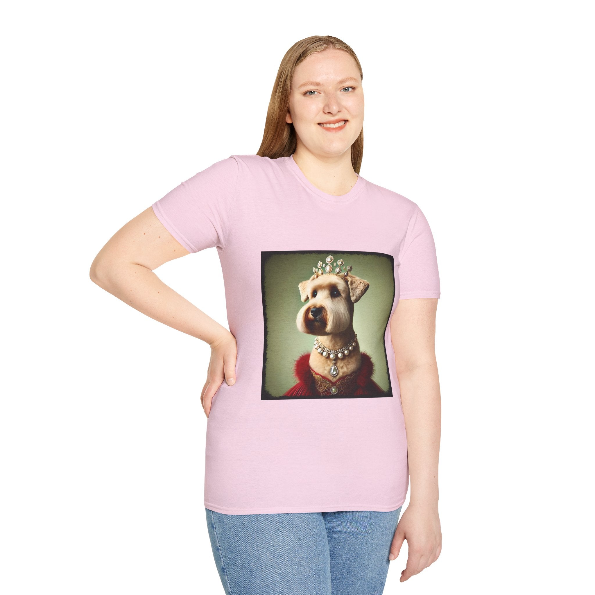 Wheaten Terrier Crimson Queen | Unisex Dog T-Shirt