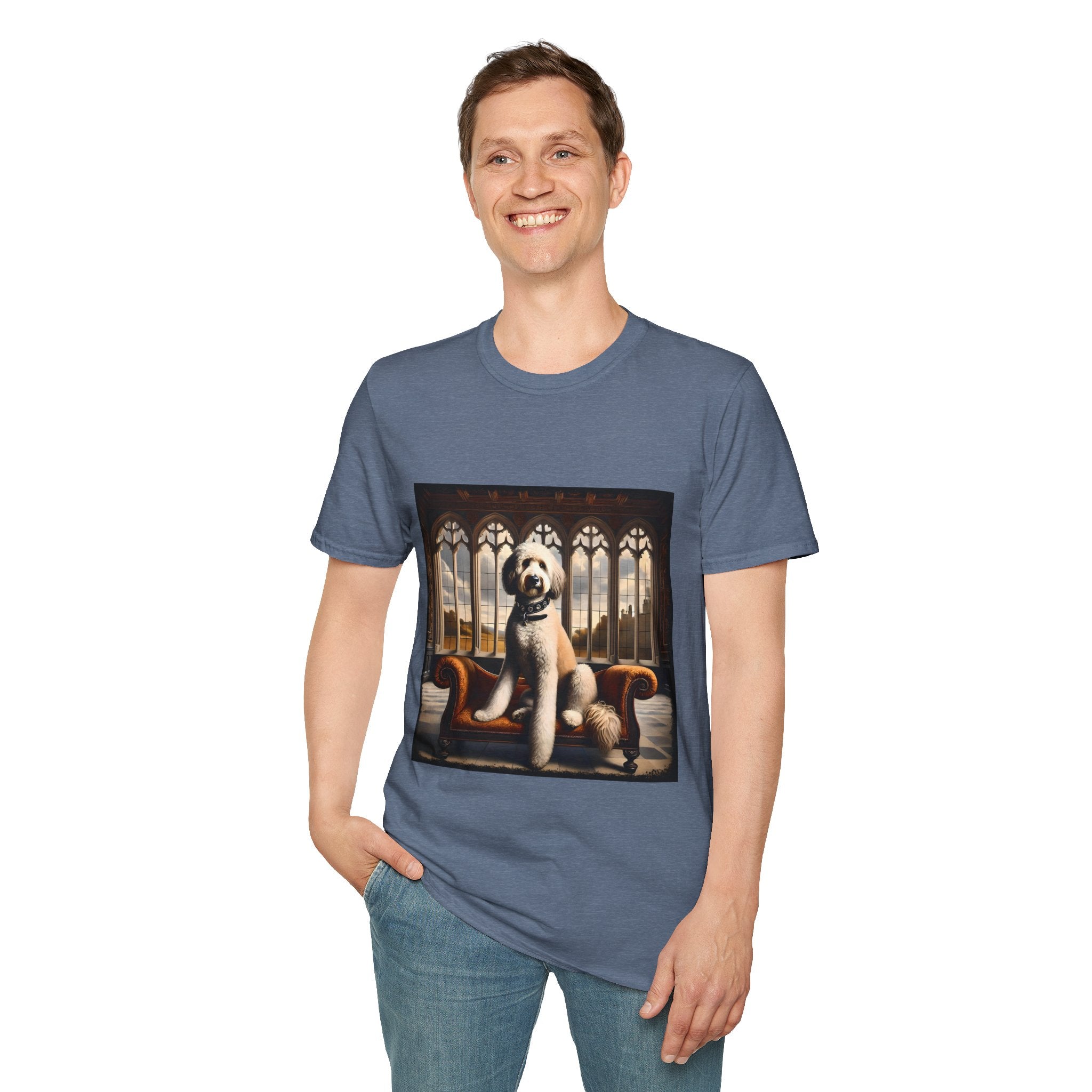 Sheepadoodle Dashing Duke | Unisex Dog T-Shirt