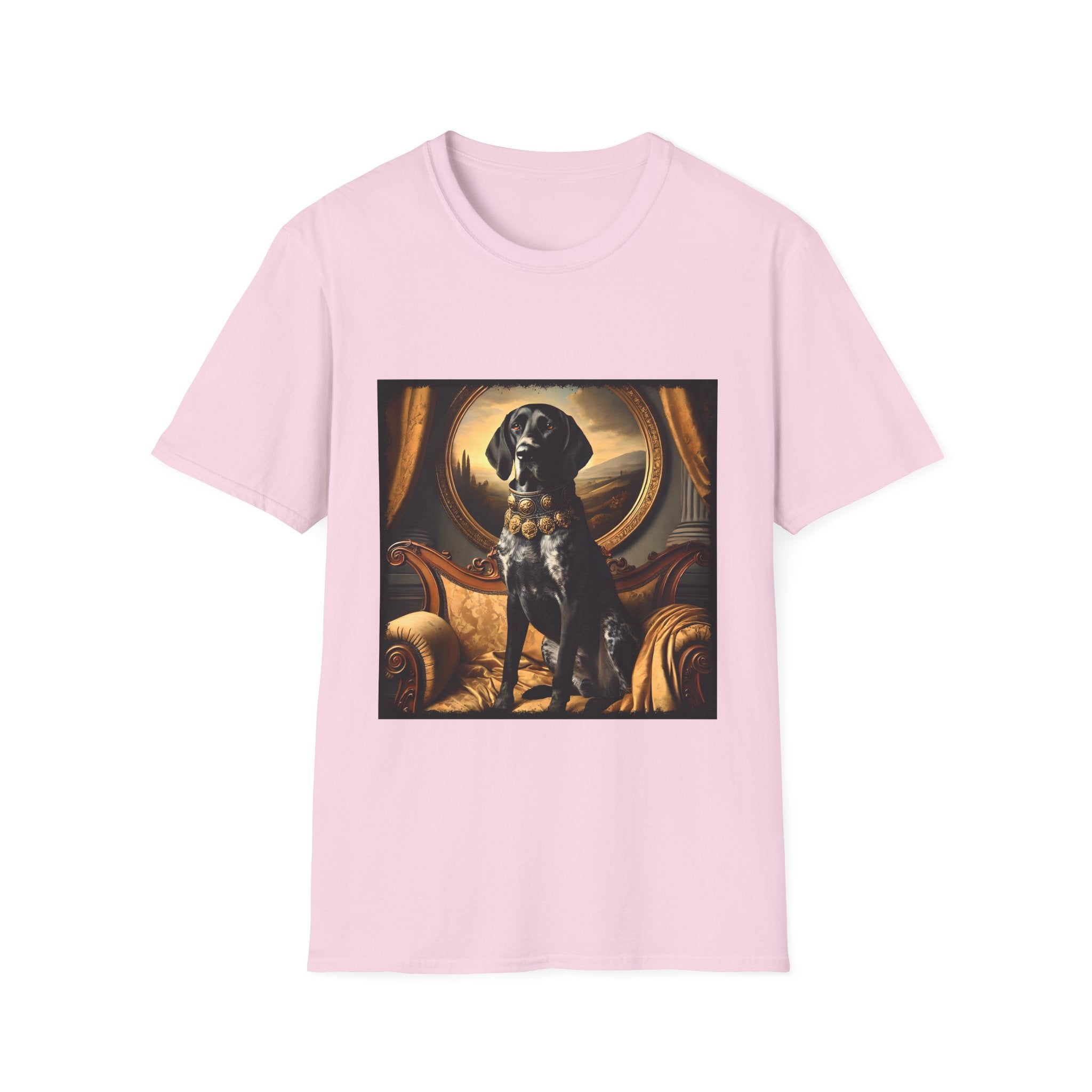 German Shorthaired Pointer Posh Prince  | Unisex Dog T-Shirt