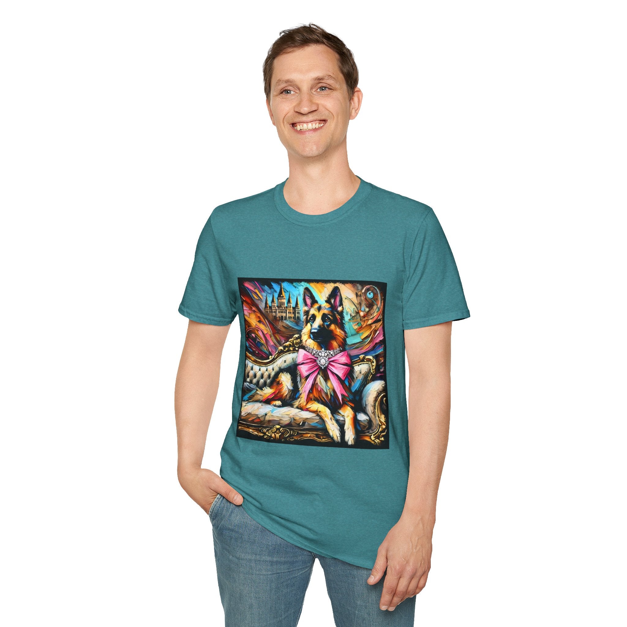 German Shepherd Diamond Princess Classic II | Unisex Dog T-Shirt