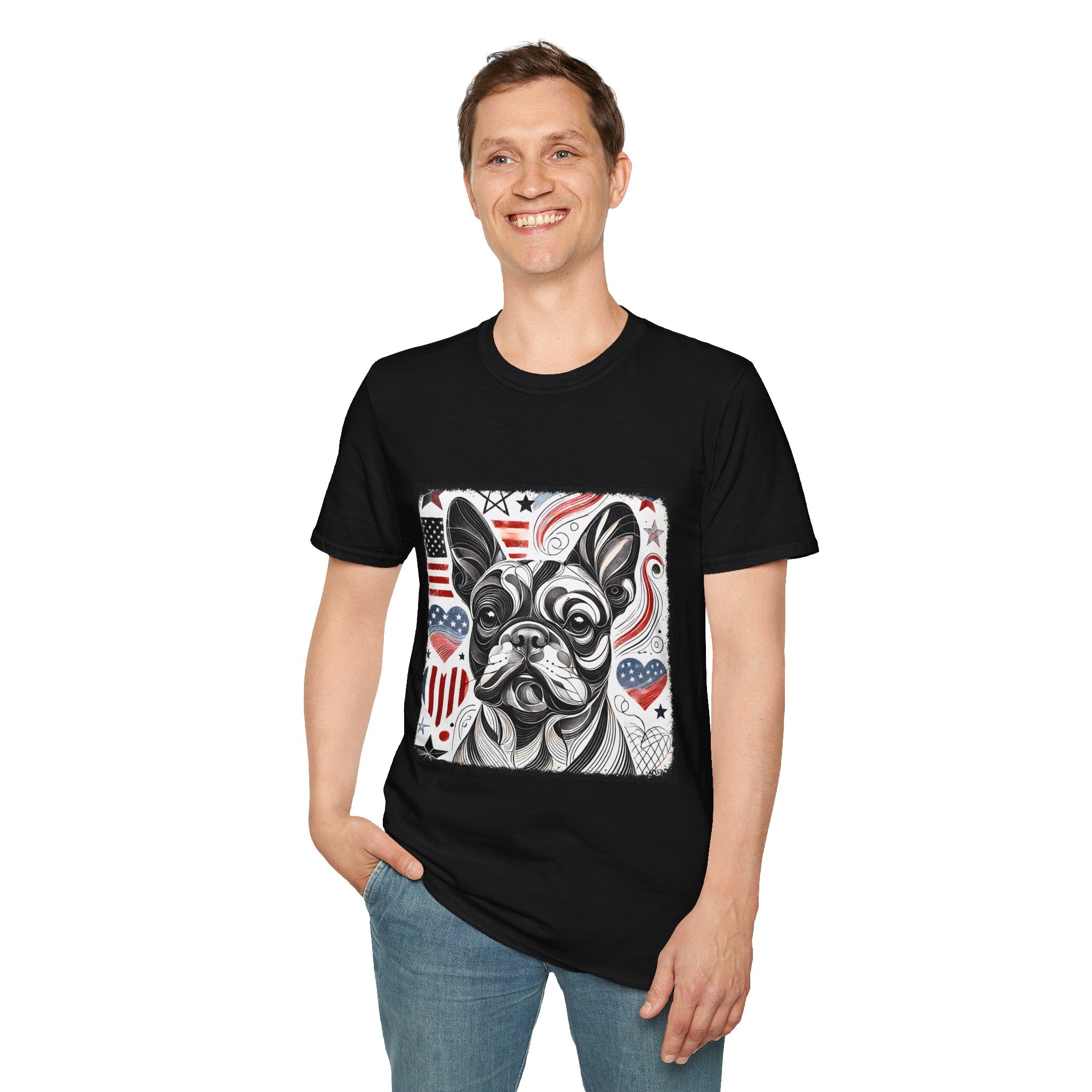 French Bulldog Shirt | Americana Dream Dog Lover Tee