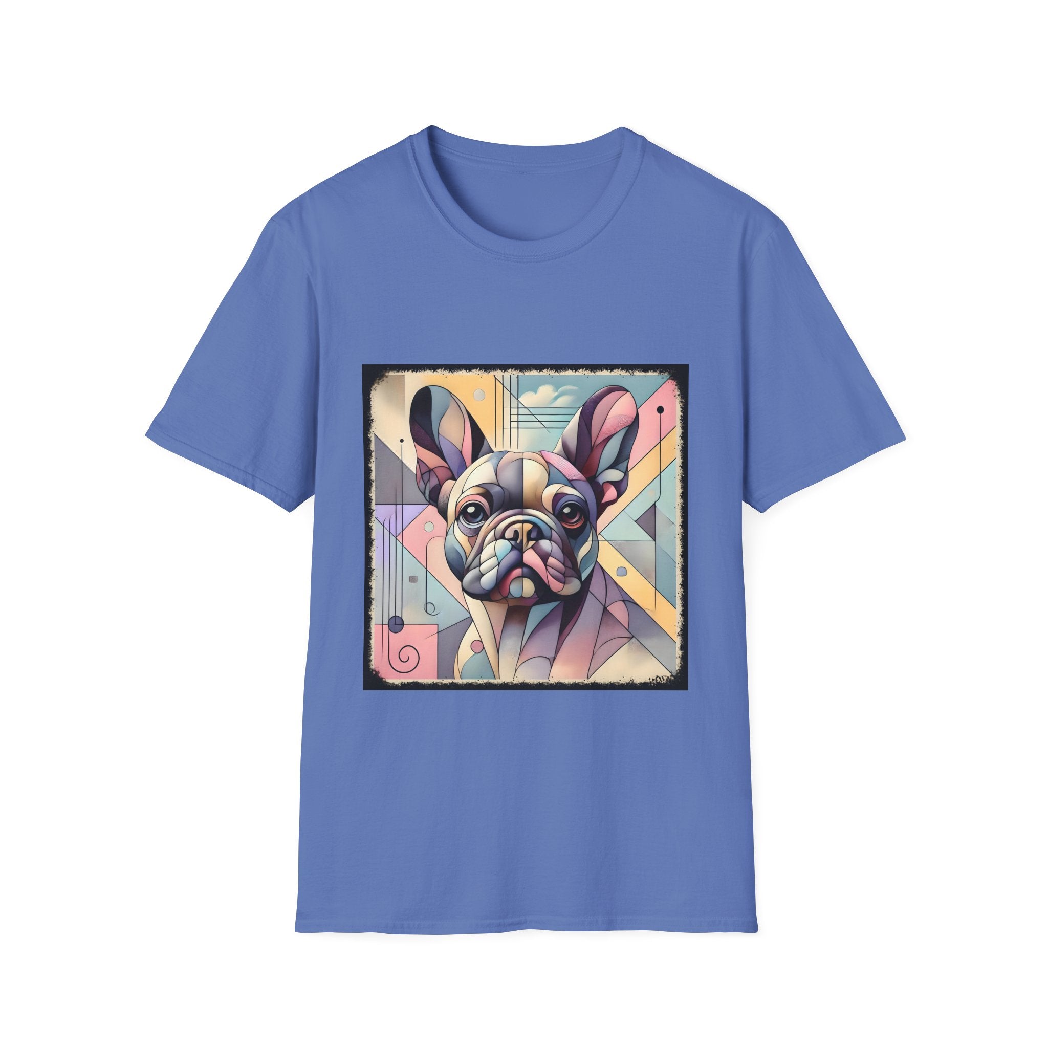 French Bulldog Shirt | Pastel Geometric Dog Lover Tee