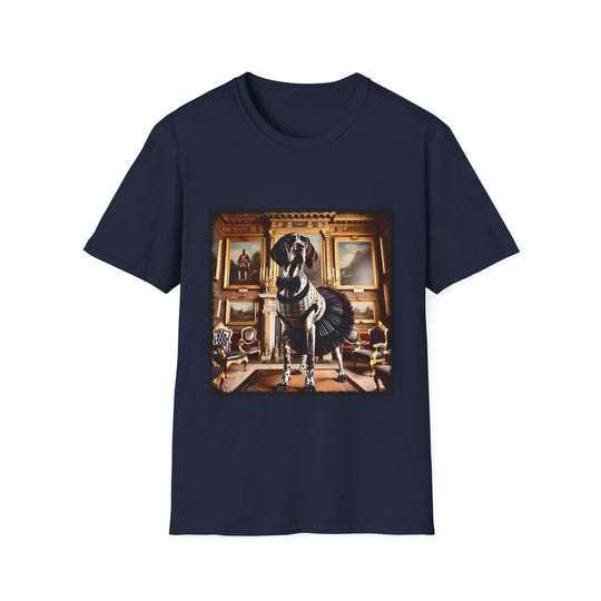 German Shorthaired Pointer Luxe Pup design dog lover unisex t-shirt in navy