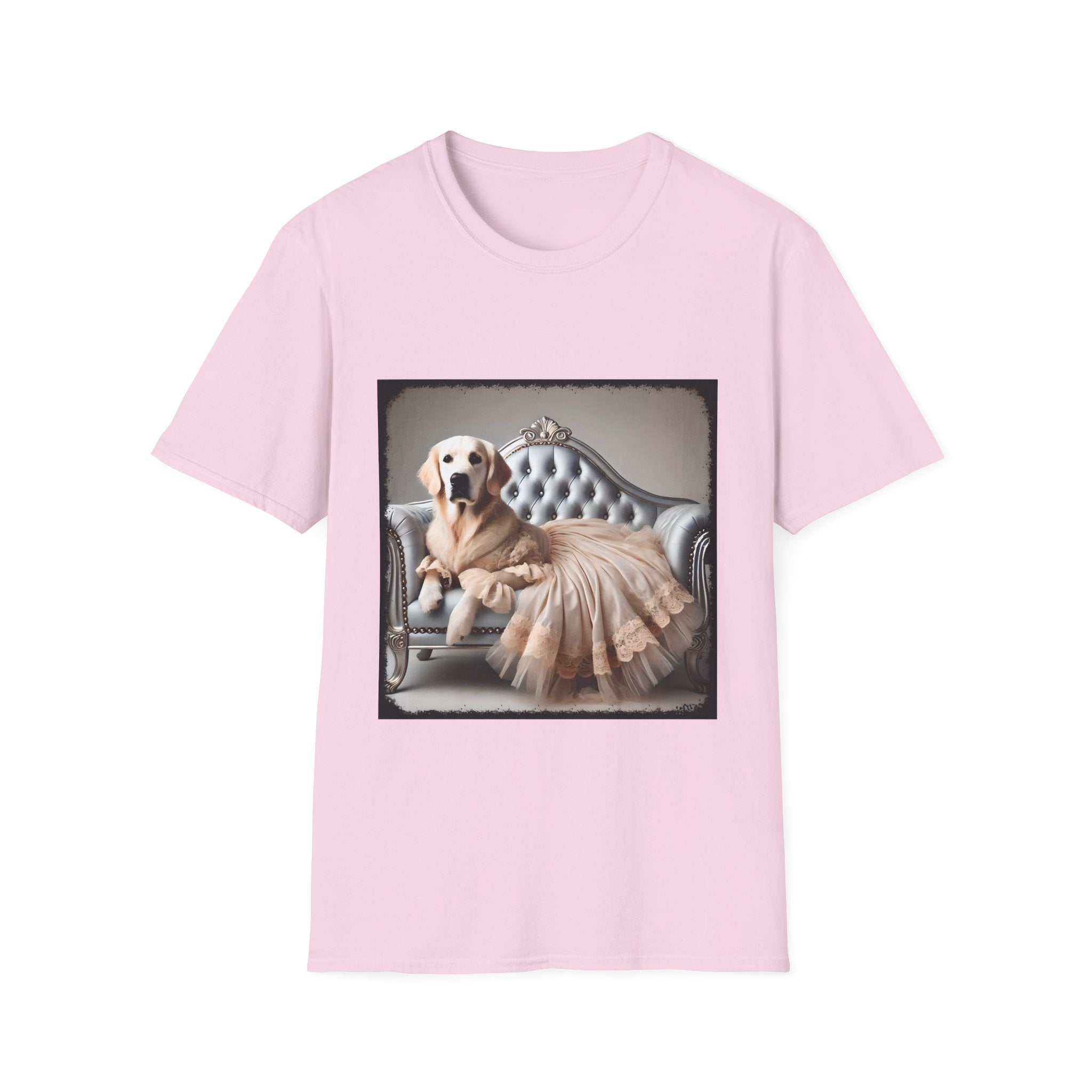Golden Retriever Shirt | Elegant Glamour Dog Lover Tee