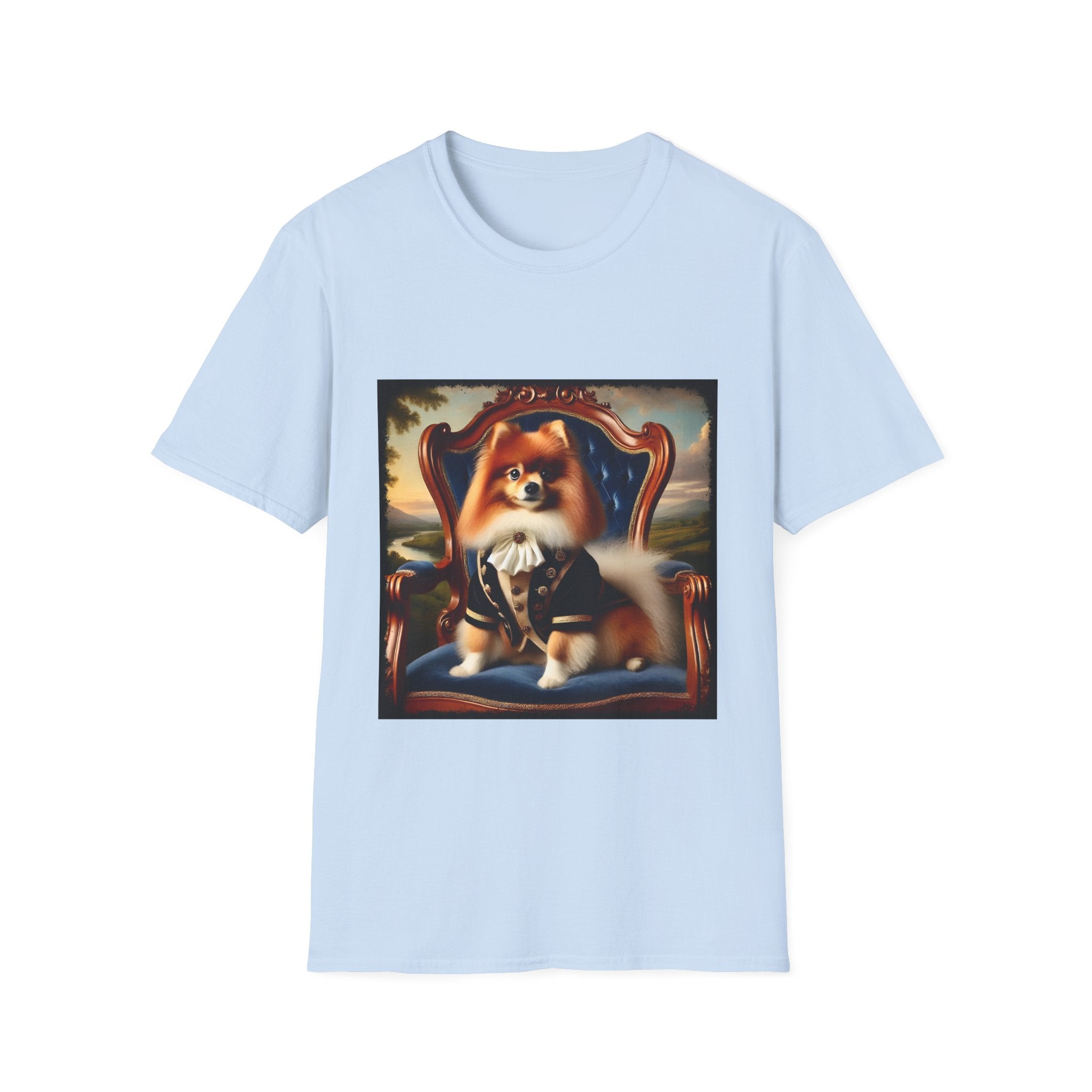 Pomeranian Posh Prince | Unisex Dog T-Shirt